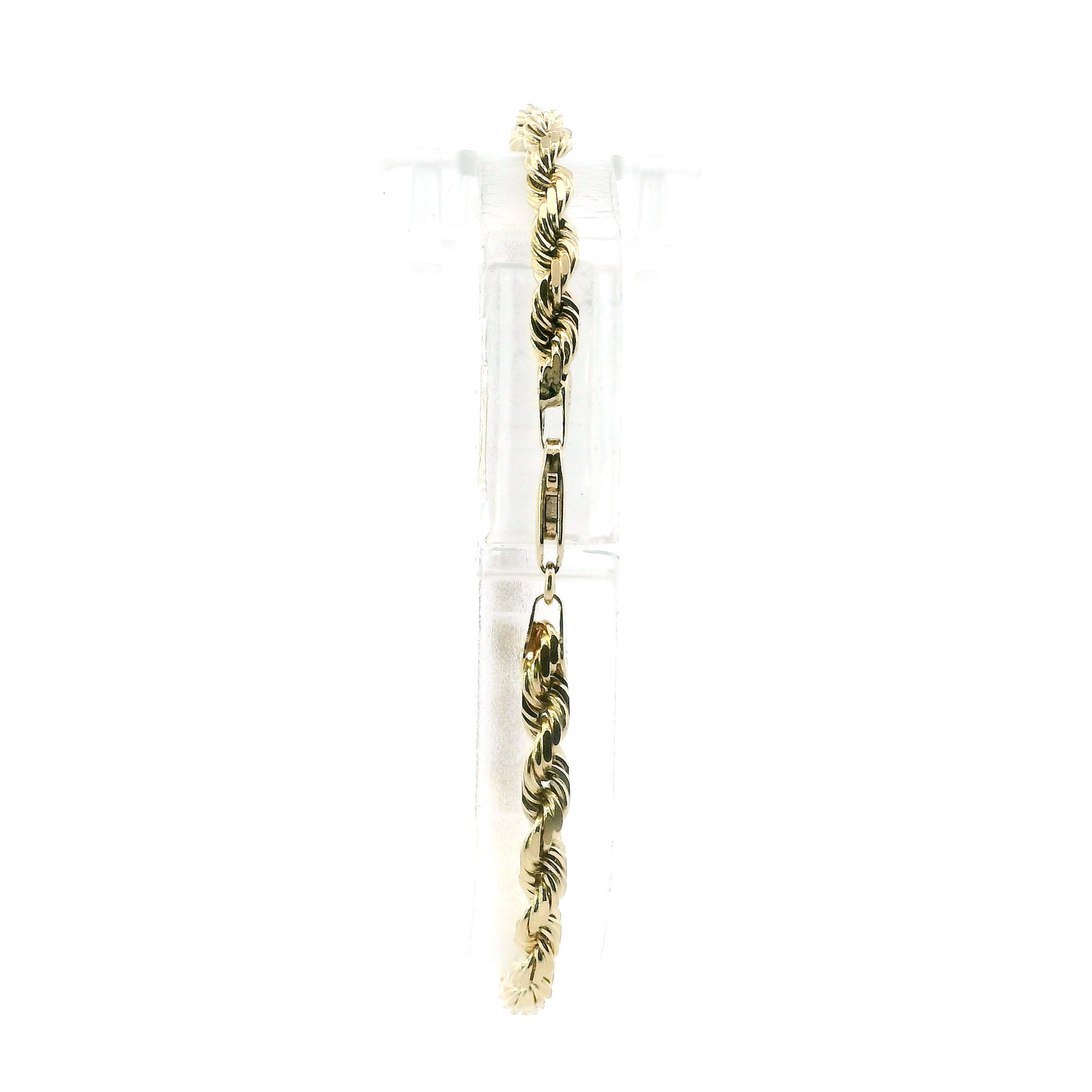 14K Yellow Gold 8.25" Rope Bracelet