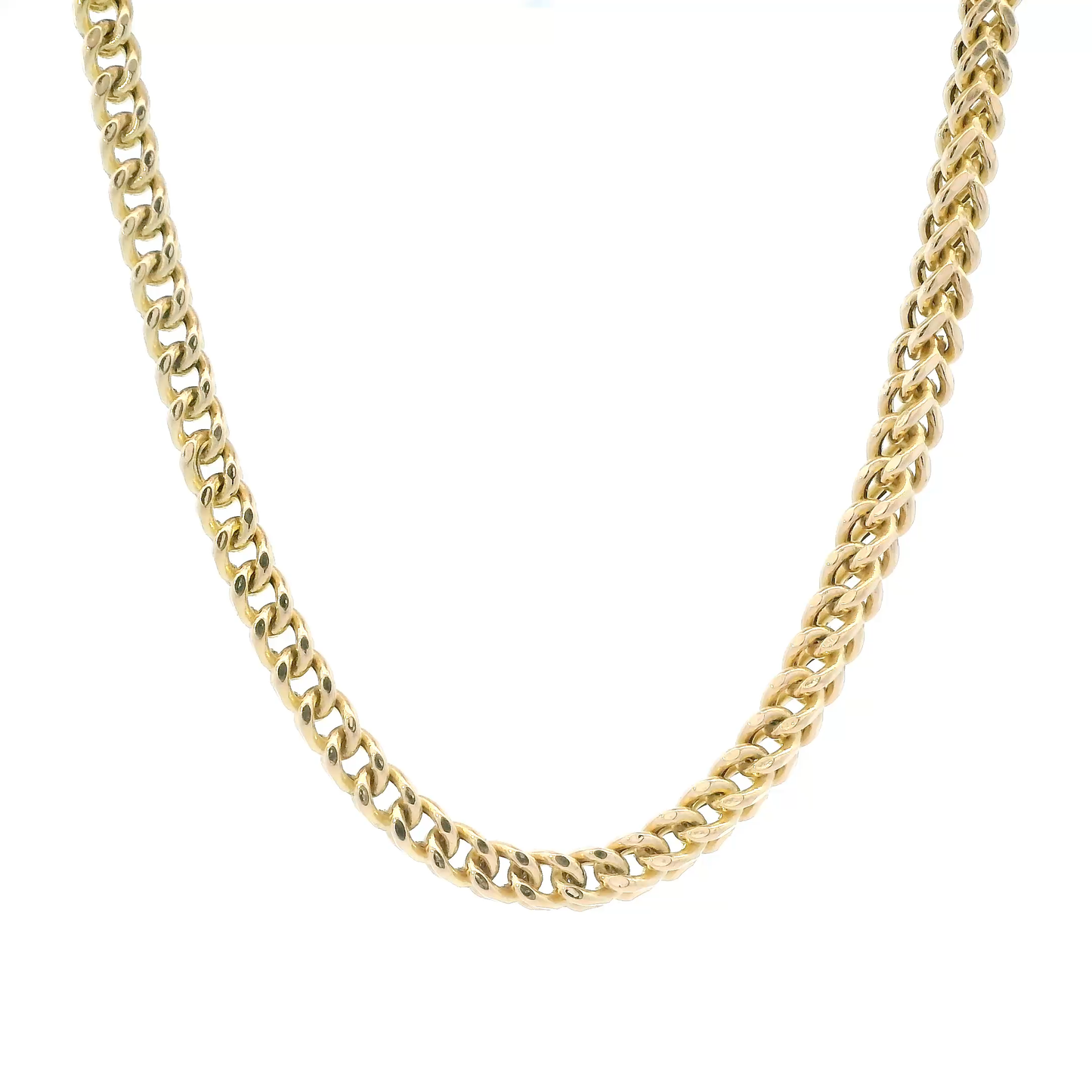 14K Yellow Gold 27.5" Franco Chain