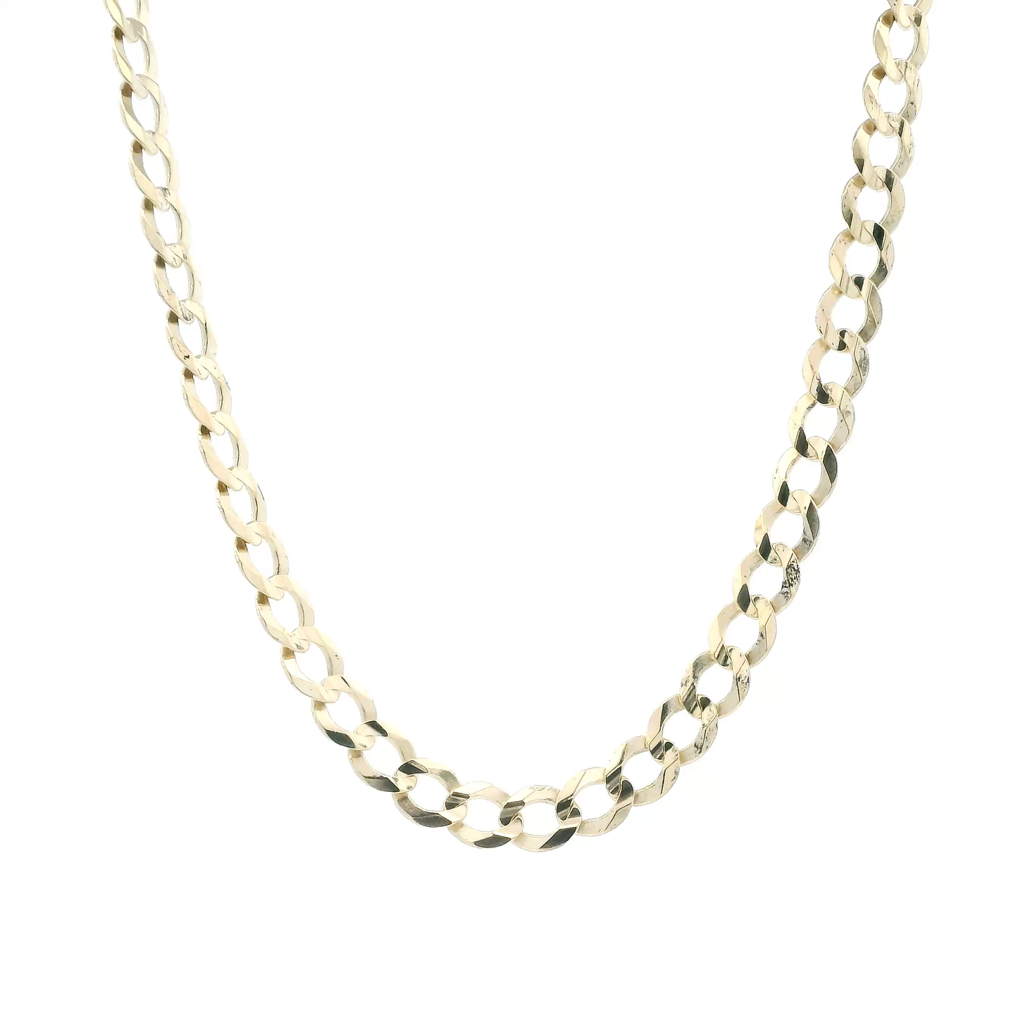 10K Yellow Gold 22" Curb Chain