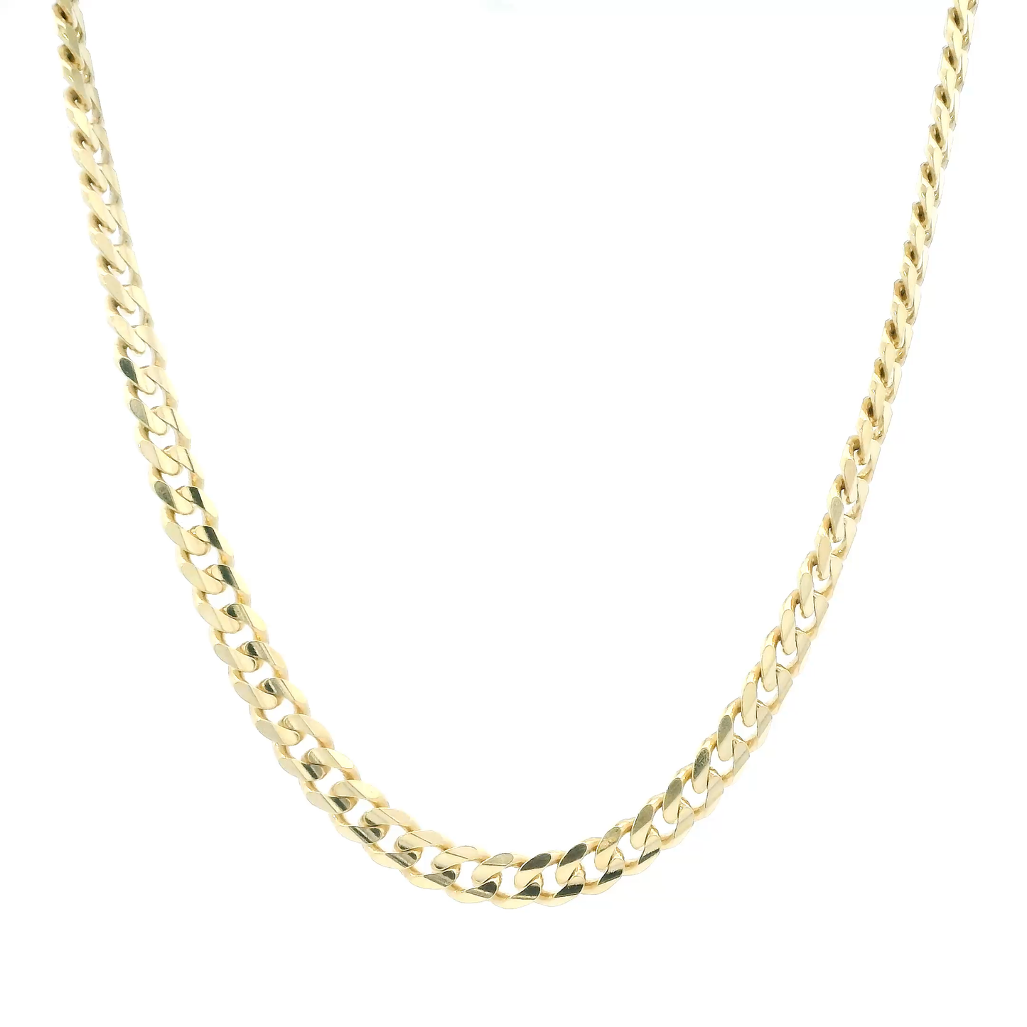 14K Yellow Gold 22" Cuban Chain