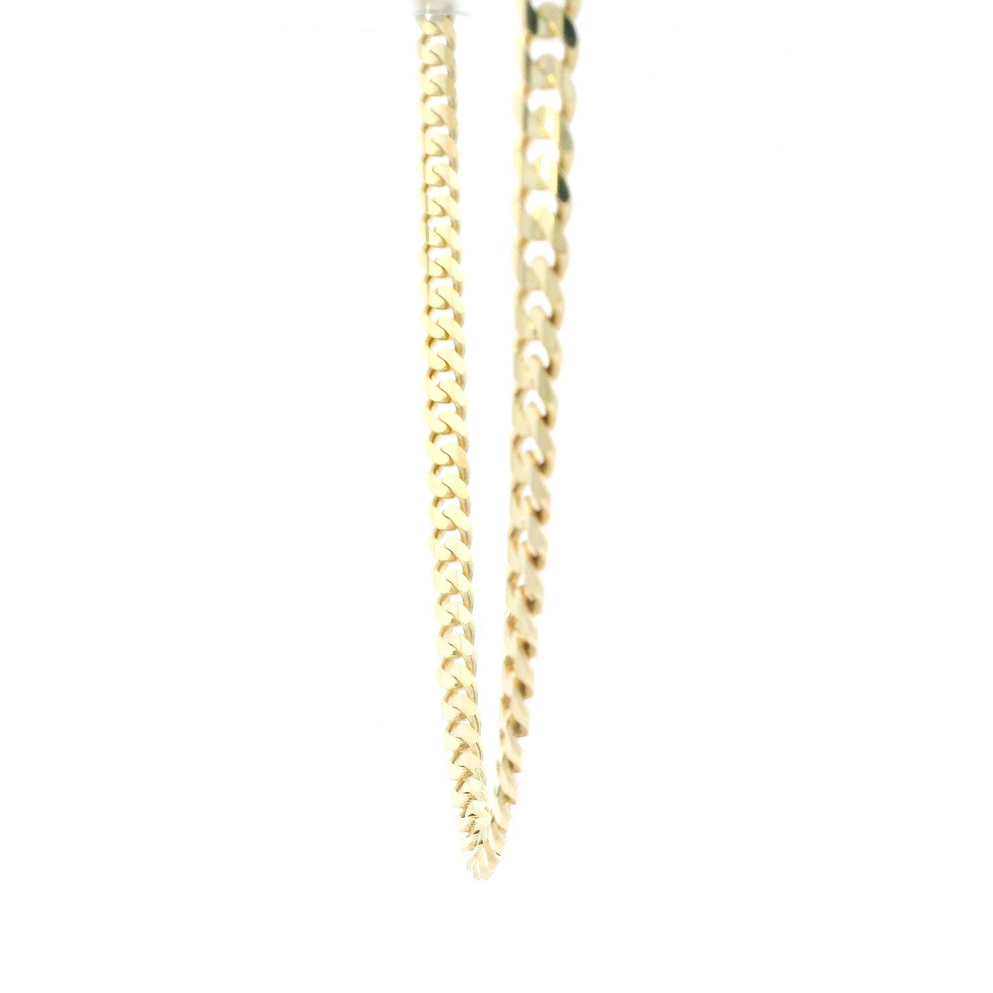 14K Yellow Gold 22" Cuban Chain