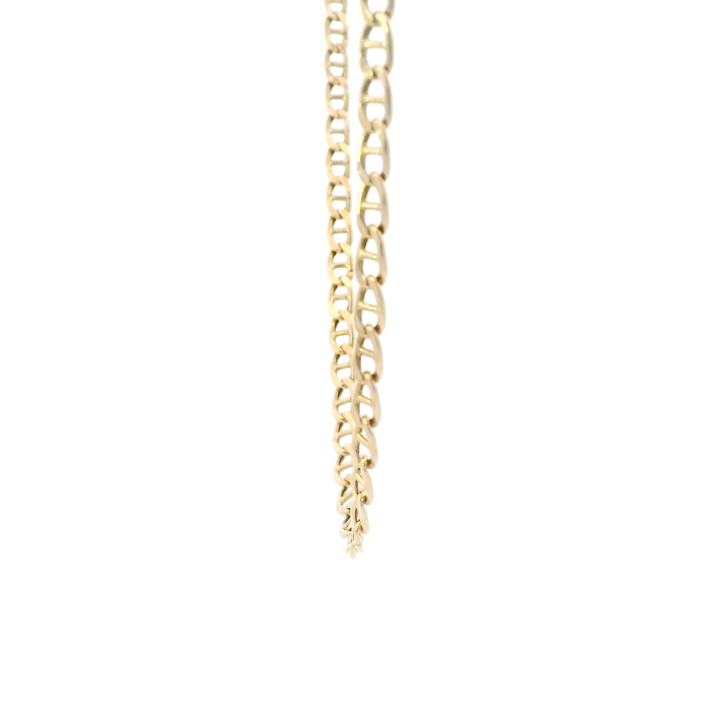 14K Yellow Gold 20" Mariner Chain