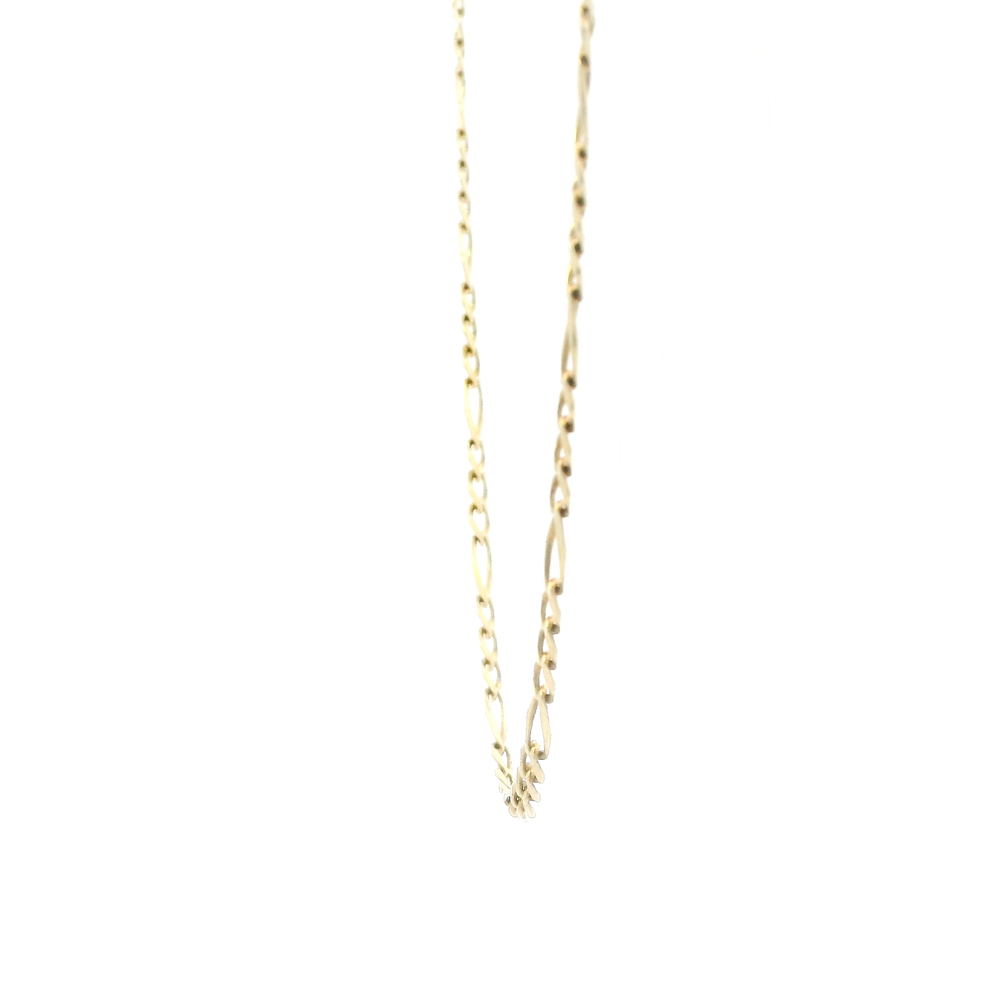 14K Yellow Gold 22" Figaro Chain