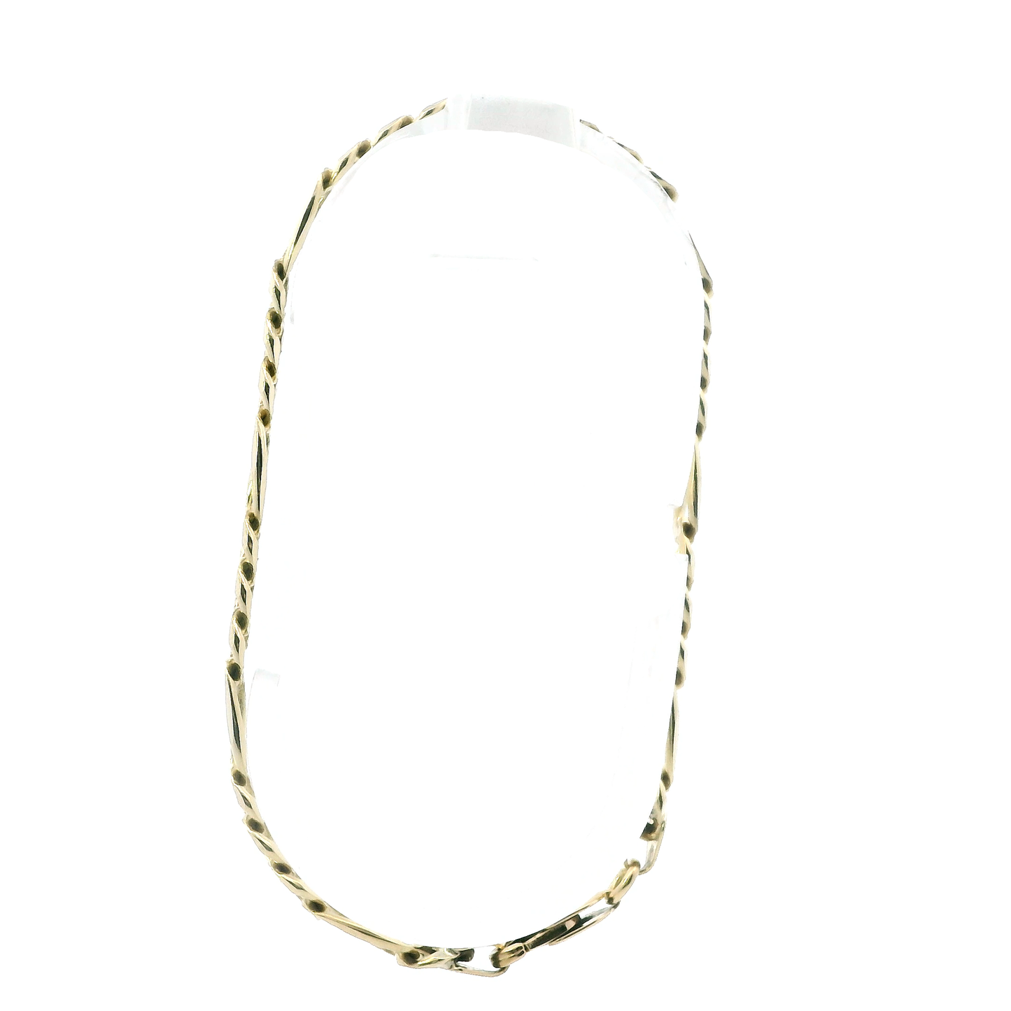 14K Yellow Gold Figaro Bracelet