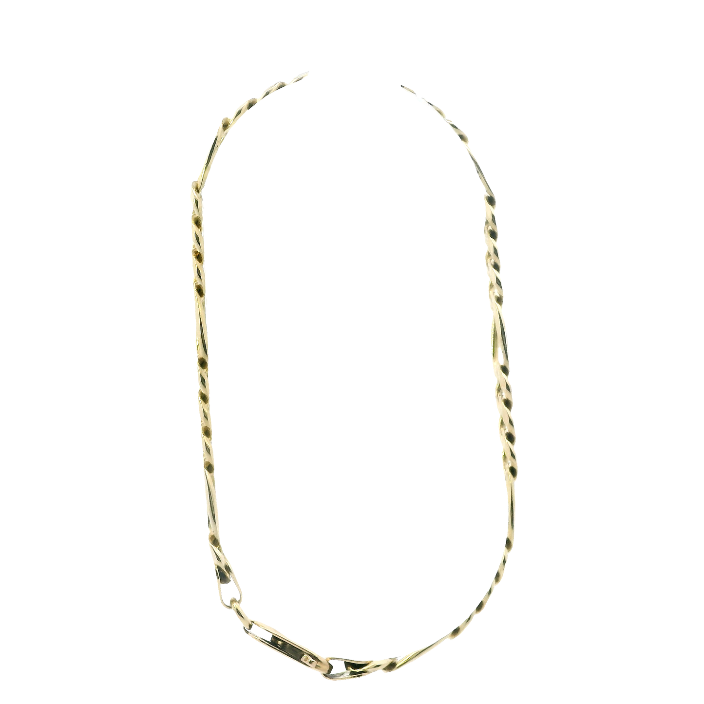 14K Yellow Gold Figaro Bracelet