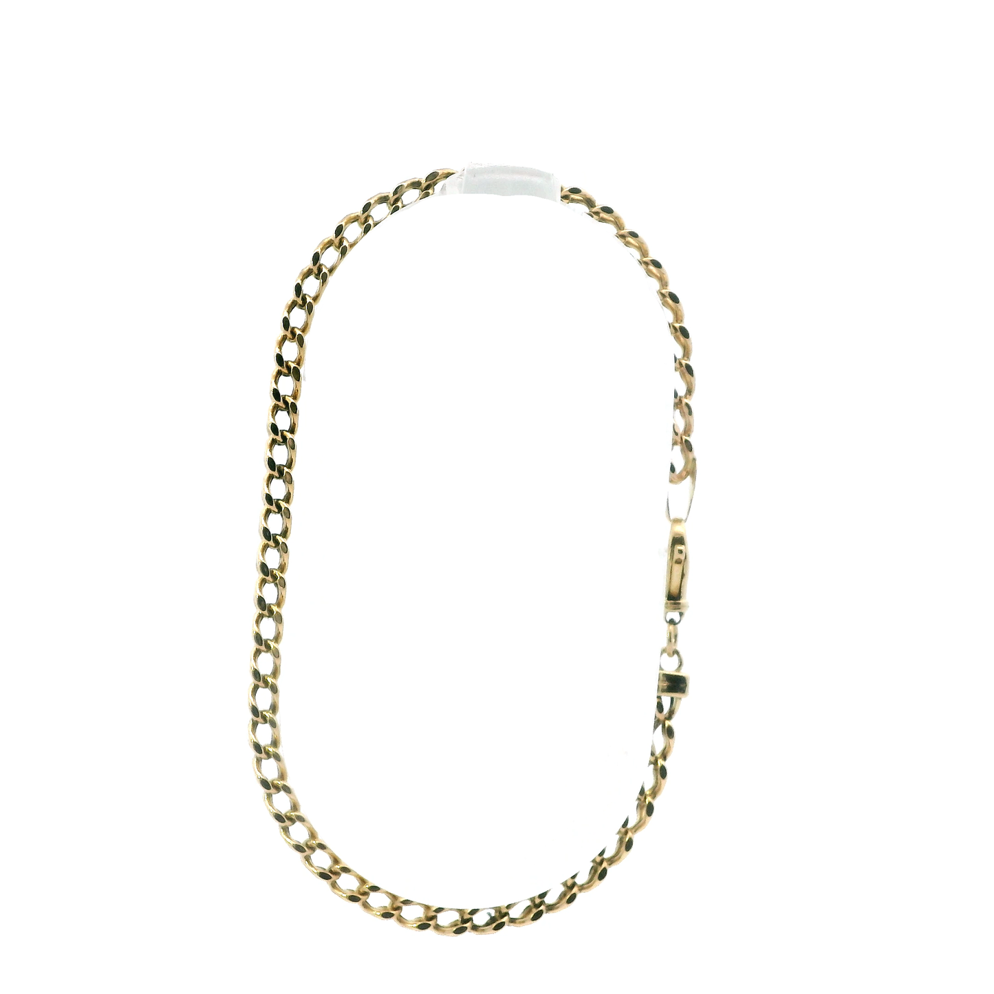 14K Yellow Gold 8" Franco Bracelet