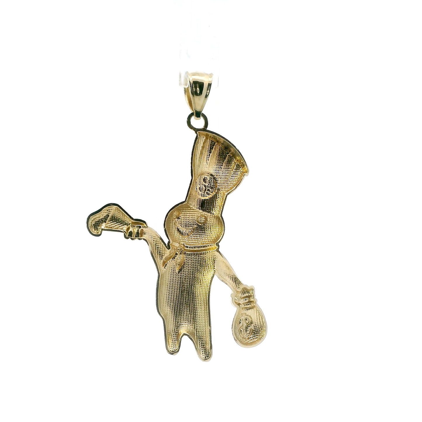 10K Yellow Gold Doughboy Pendant