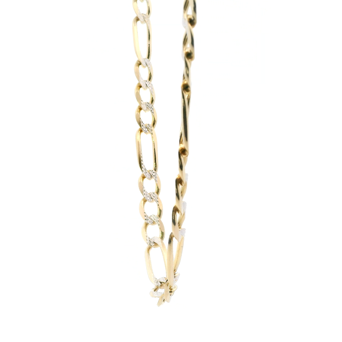 14K Yellow Gold 21" Figaro Chain