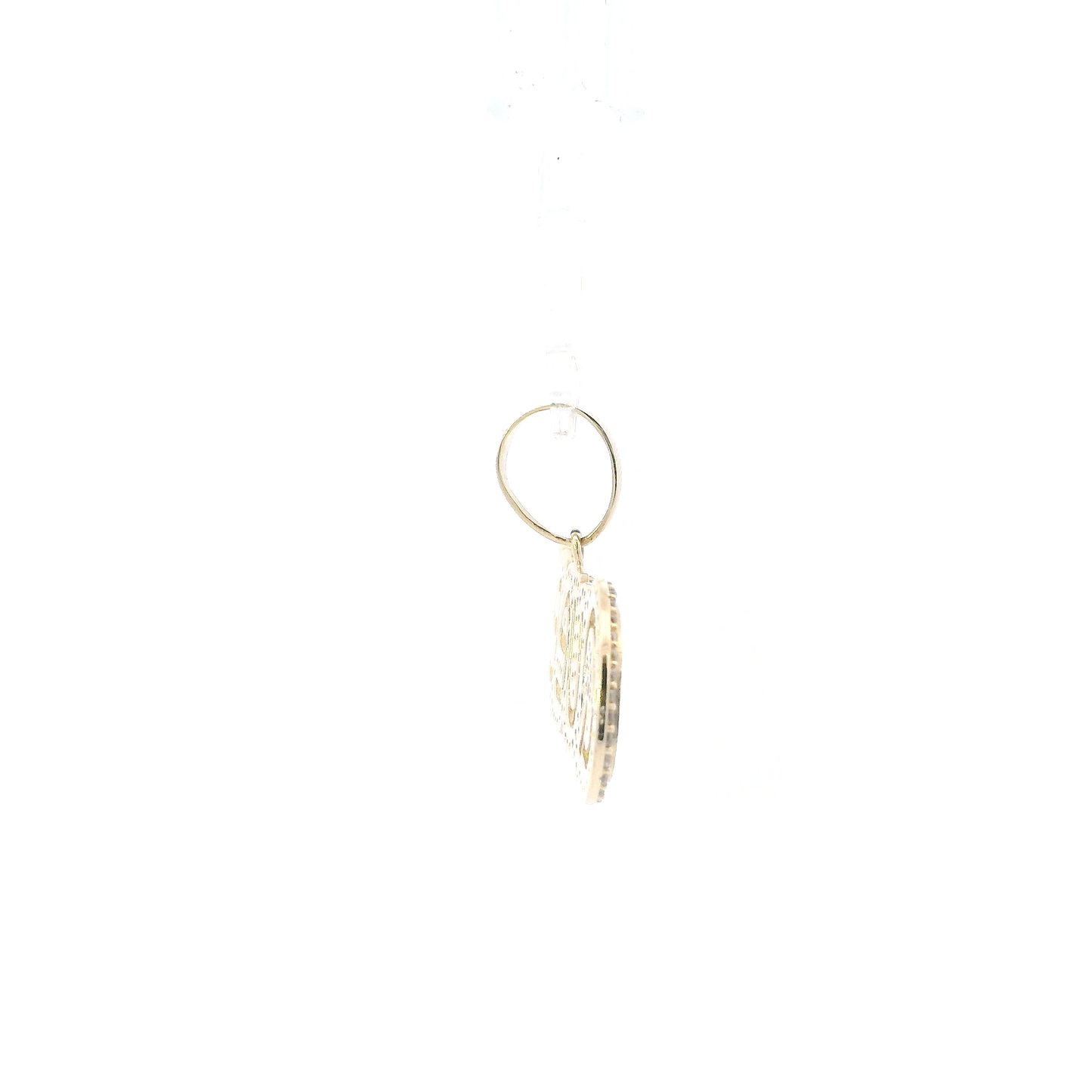 10K Yellow Gold "Queen" Pendant