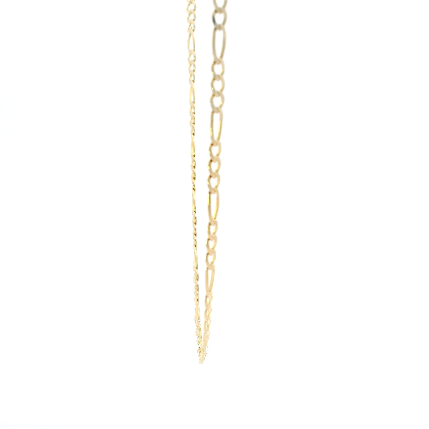 14K Yellow Gold 25" Figaro Chain