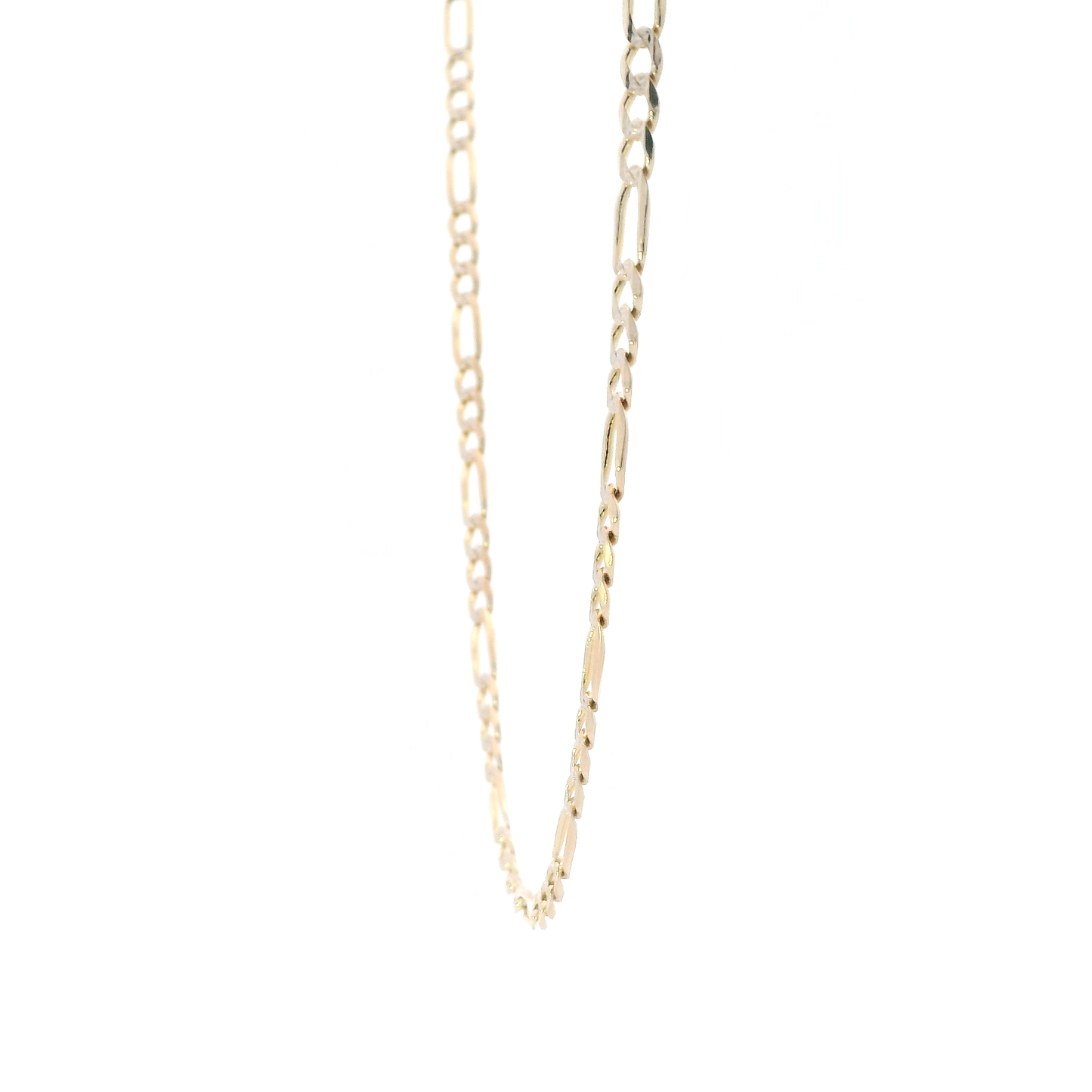 14K Yellow Gold 25" Figaro Chain