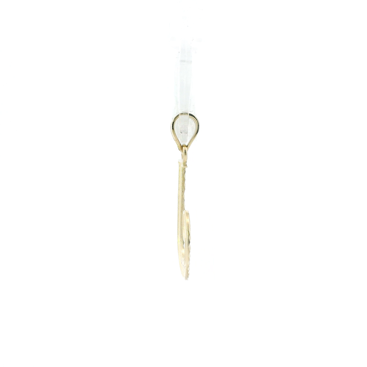 10K Yellow Gold Letter "J" Pendant