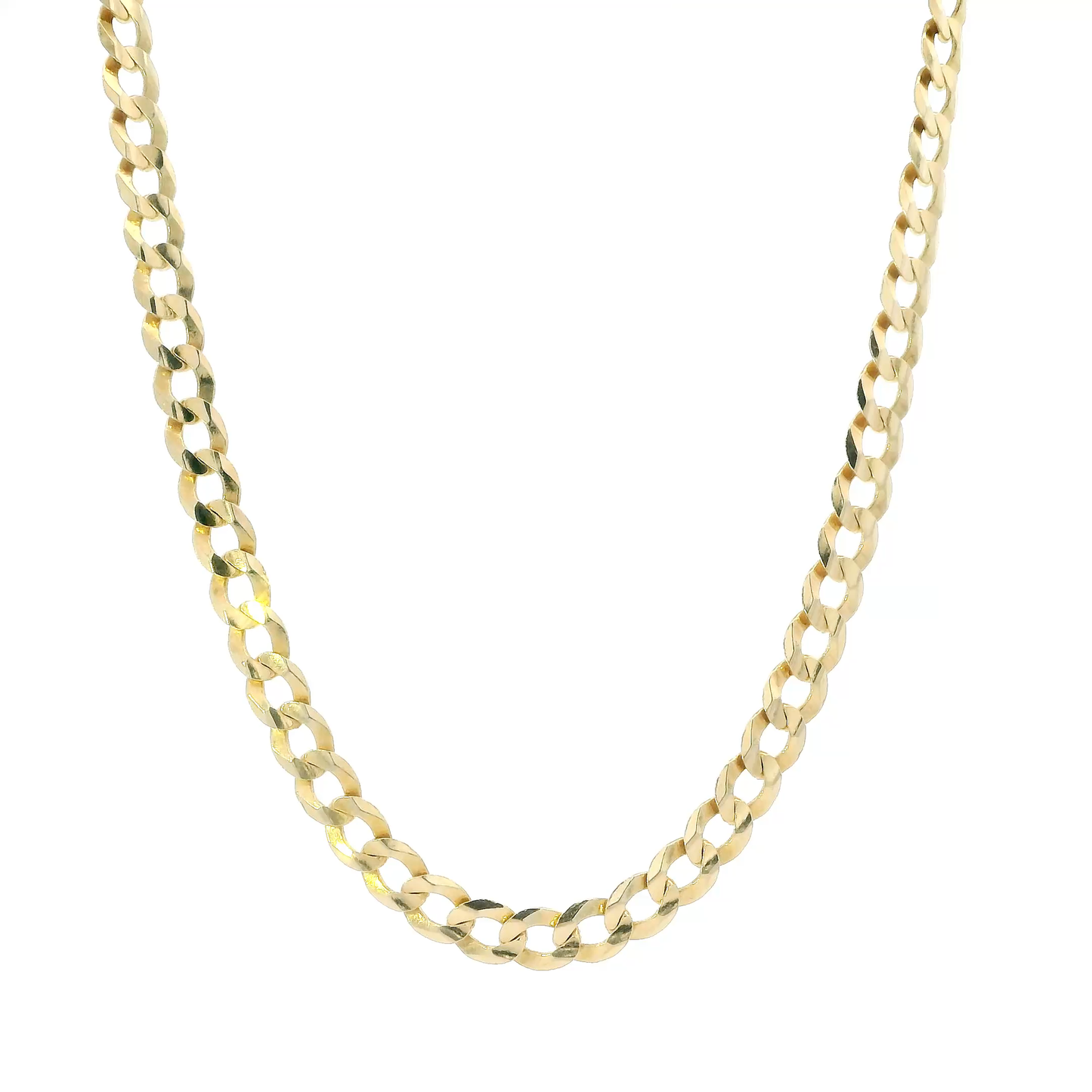 14K Yellow Gold 24" Curb Chain