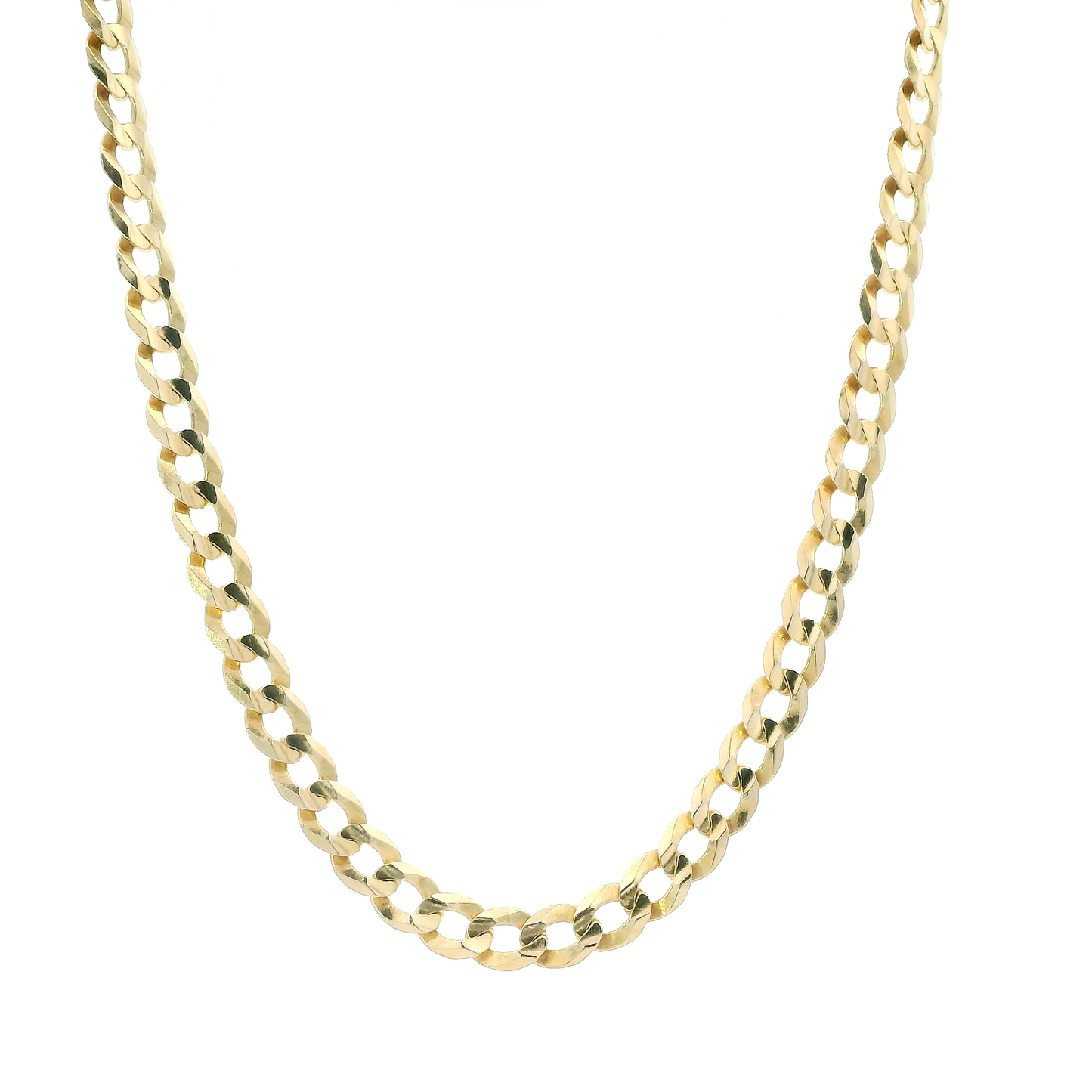 14K Yellow Gold 24" Curb Chain