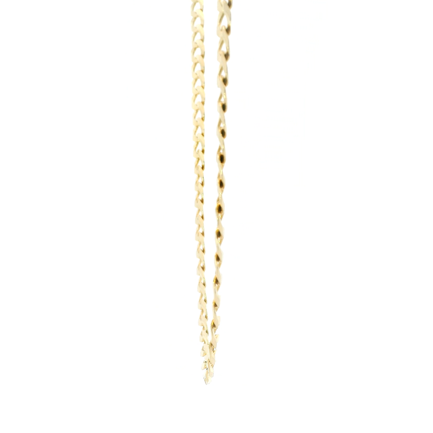 14K Yellow Gold 24" Curb Chain