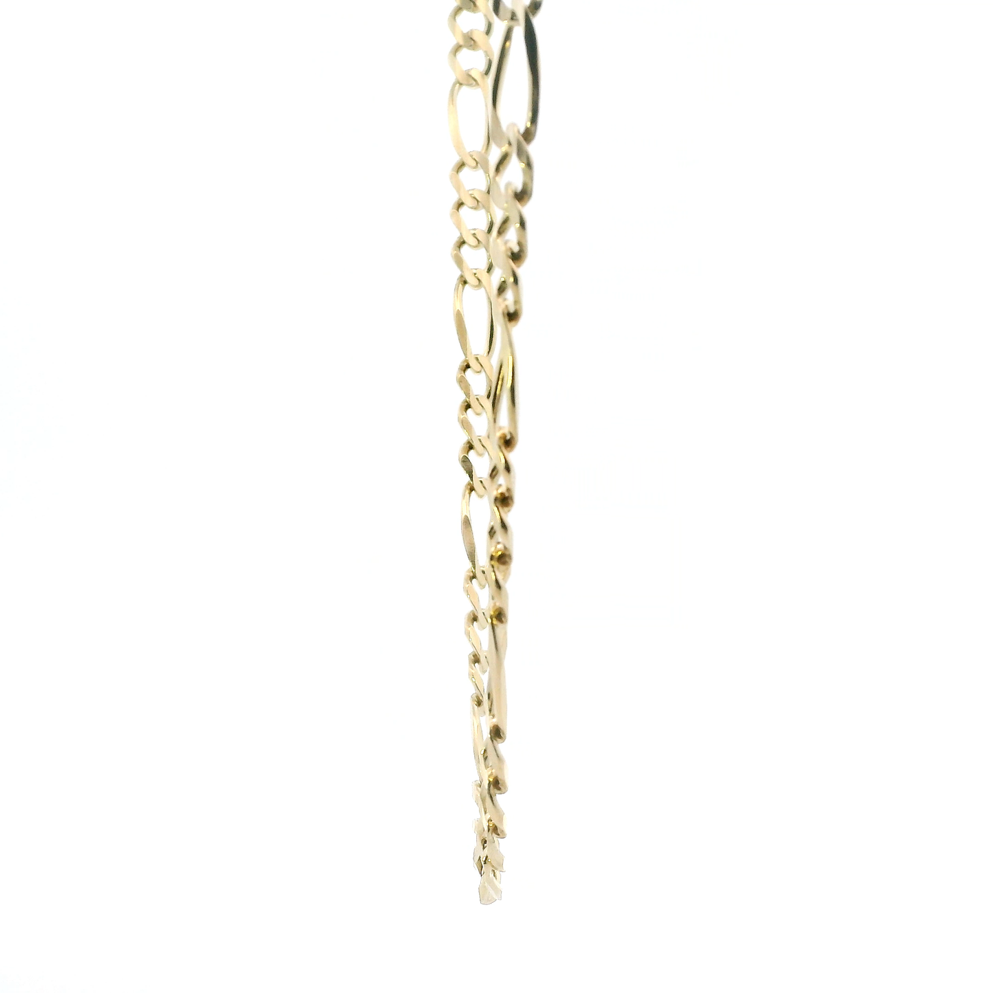 14K Yellow Gold 24" Figaro Chain