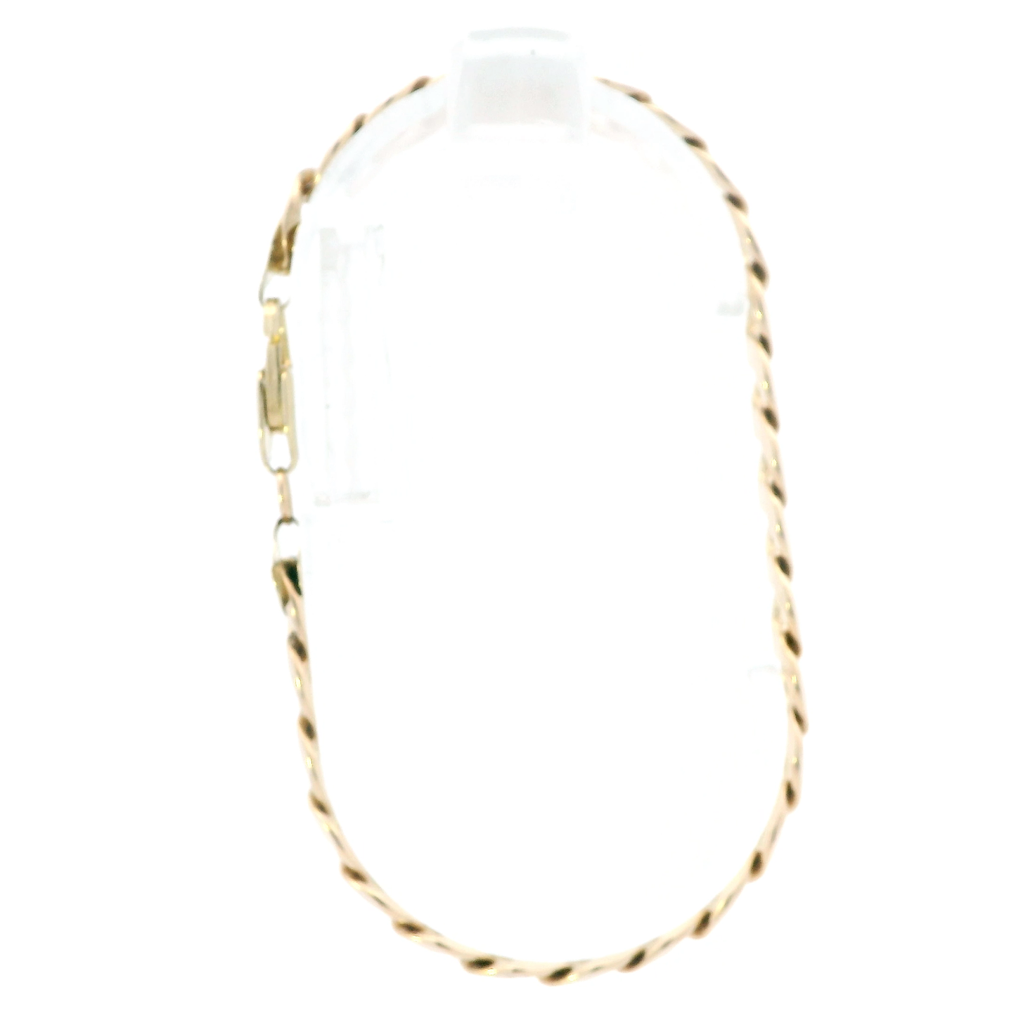 14K Yellow Gold 8" Curb Bracelet