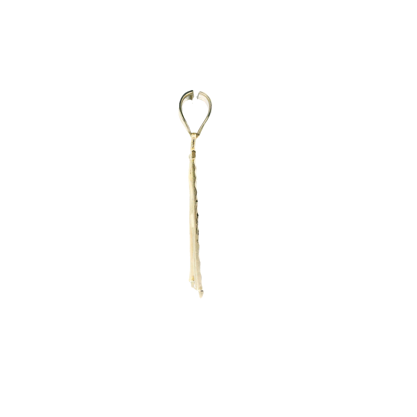10K Yellow Gold Letter "K" Pendant