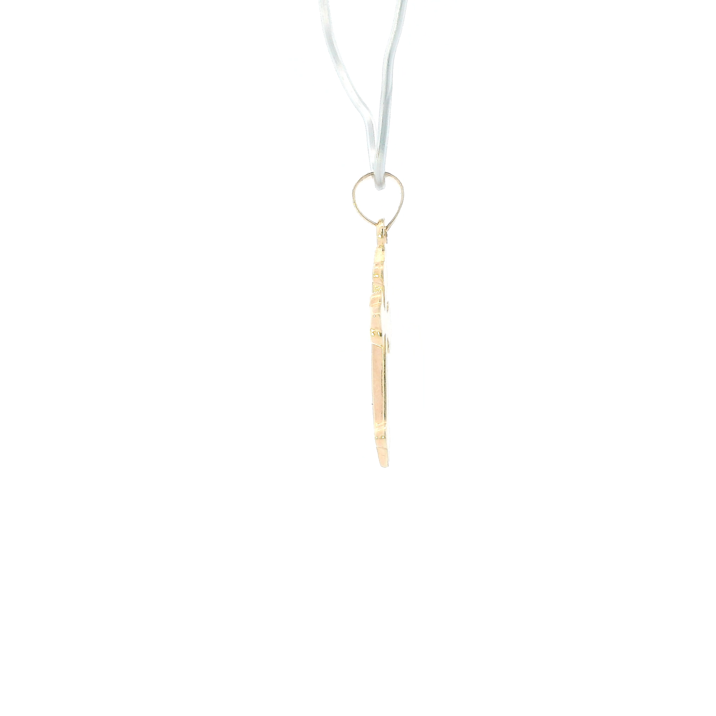14K Yellow Gold Cross Pendant