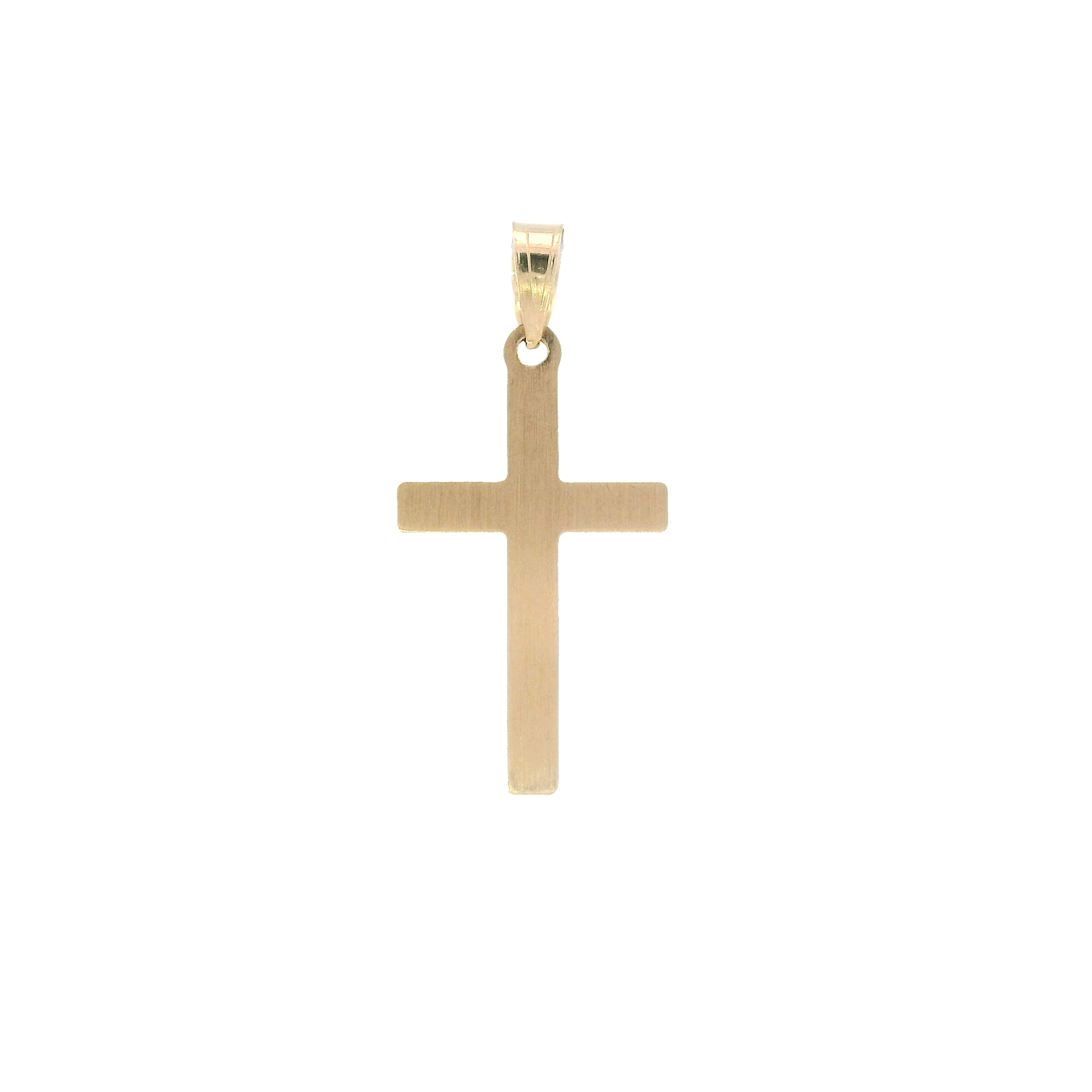 14K Yellow Gold Cross Pendant