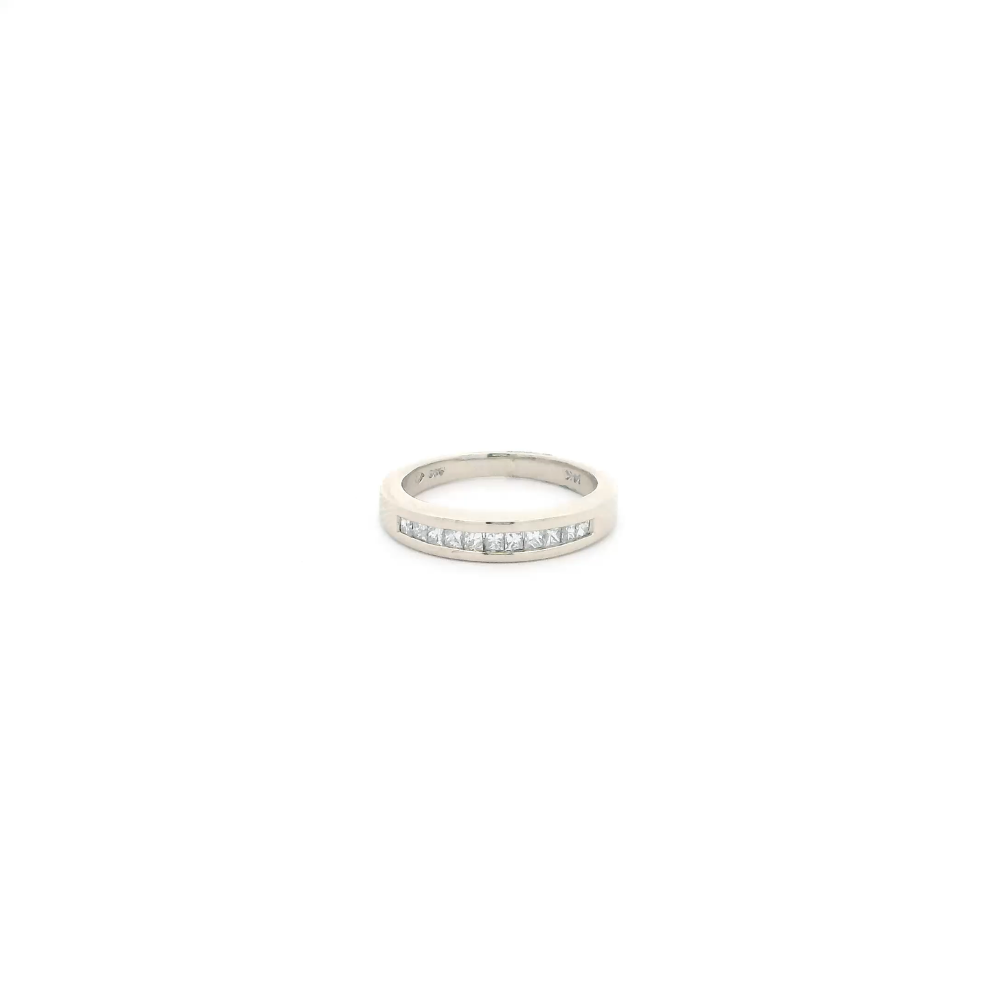 14K White Gold Diamond Women's Ring - 0.26ct