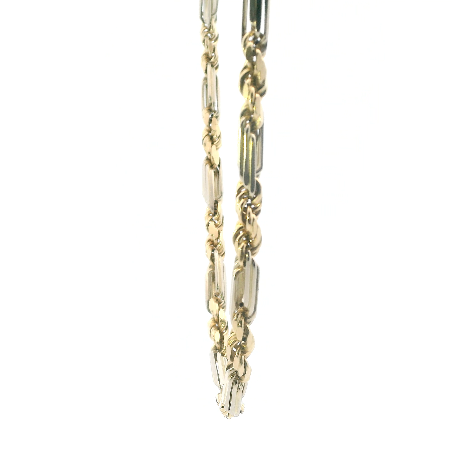 14K Yellow & White Gold 25" Figarope Chain