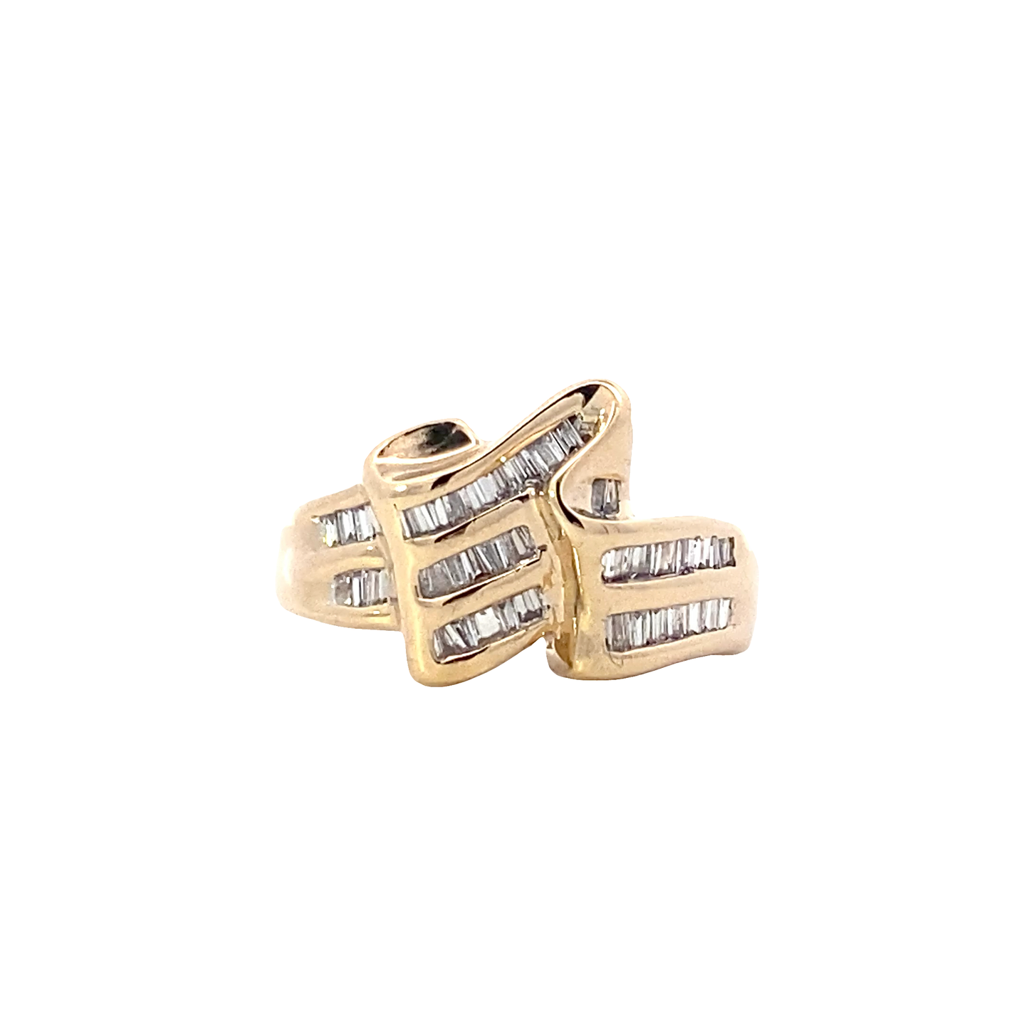 10K Yellow Gold Women's Diamond Ring