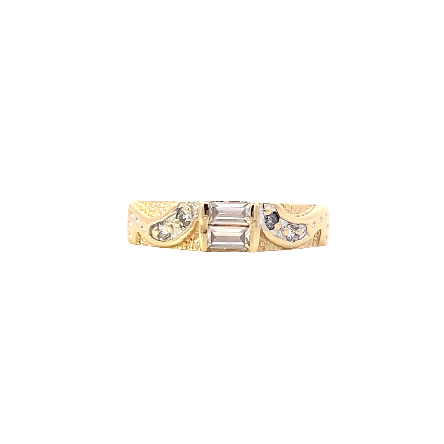 14K Yellow Gold Women's Diamond Ring