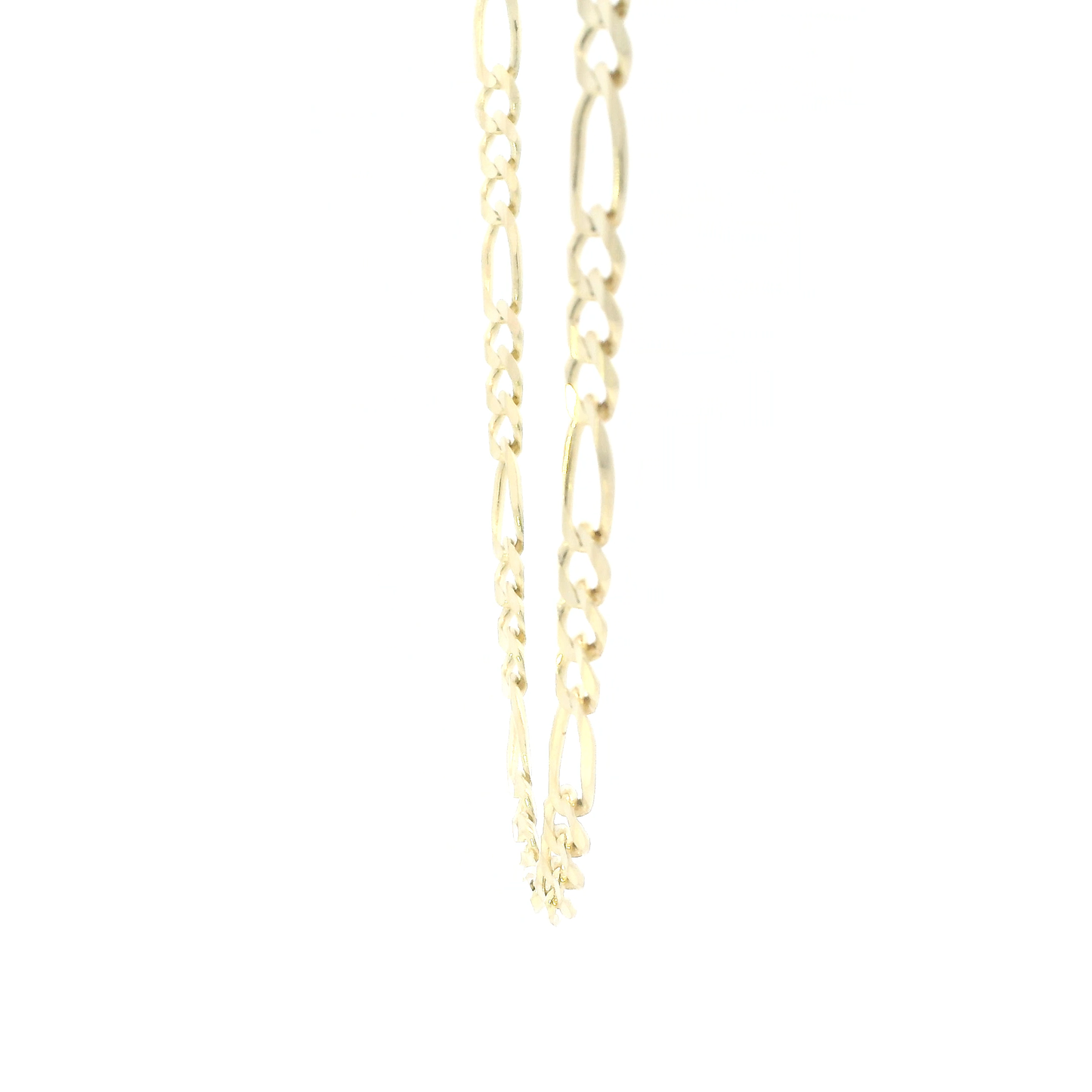 14K Yellow Gold 20.5" Figaro Chain