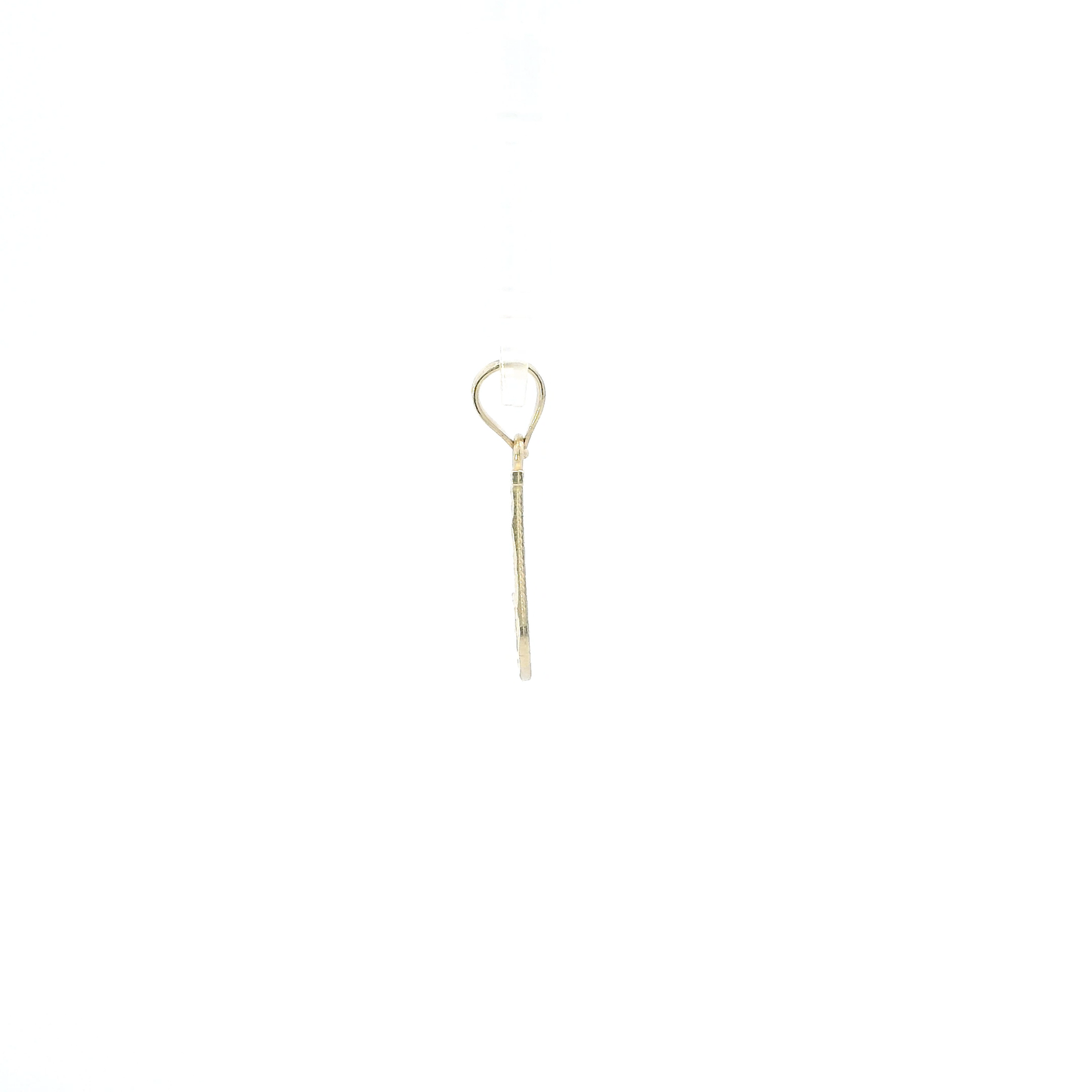 10K Yellow Gold Letter "J" Pendant