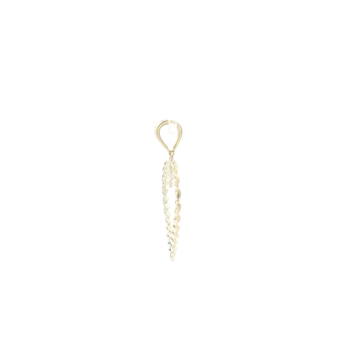 10K Yellow Gold Rolex Heart Pendant