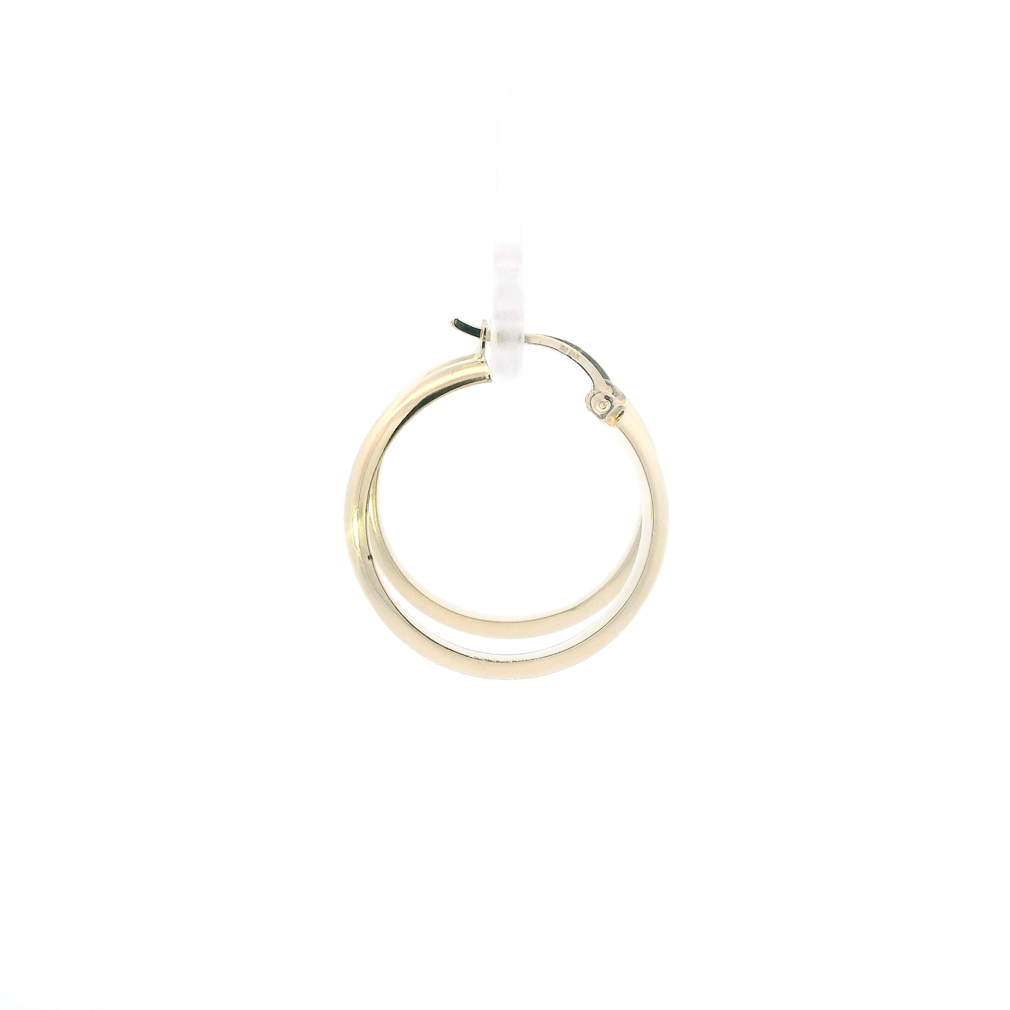 14K Yellow Gold Hoop Earrings