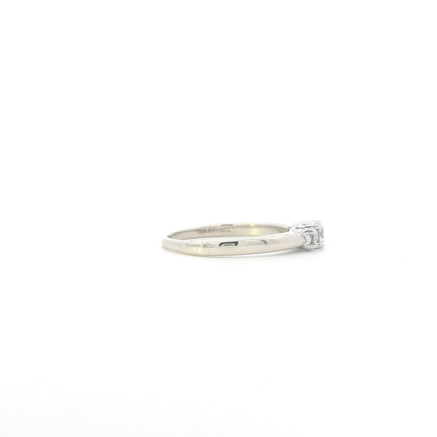 14K White Gold Diamonds Womens Ring - 0.53ct