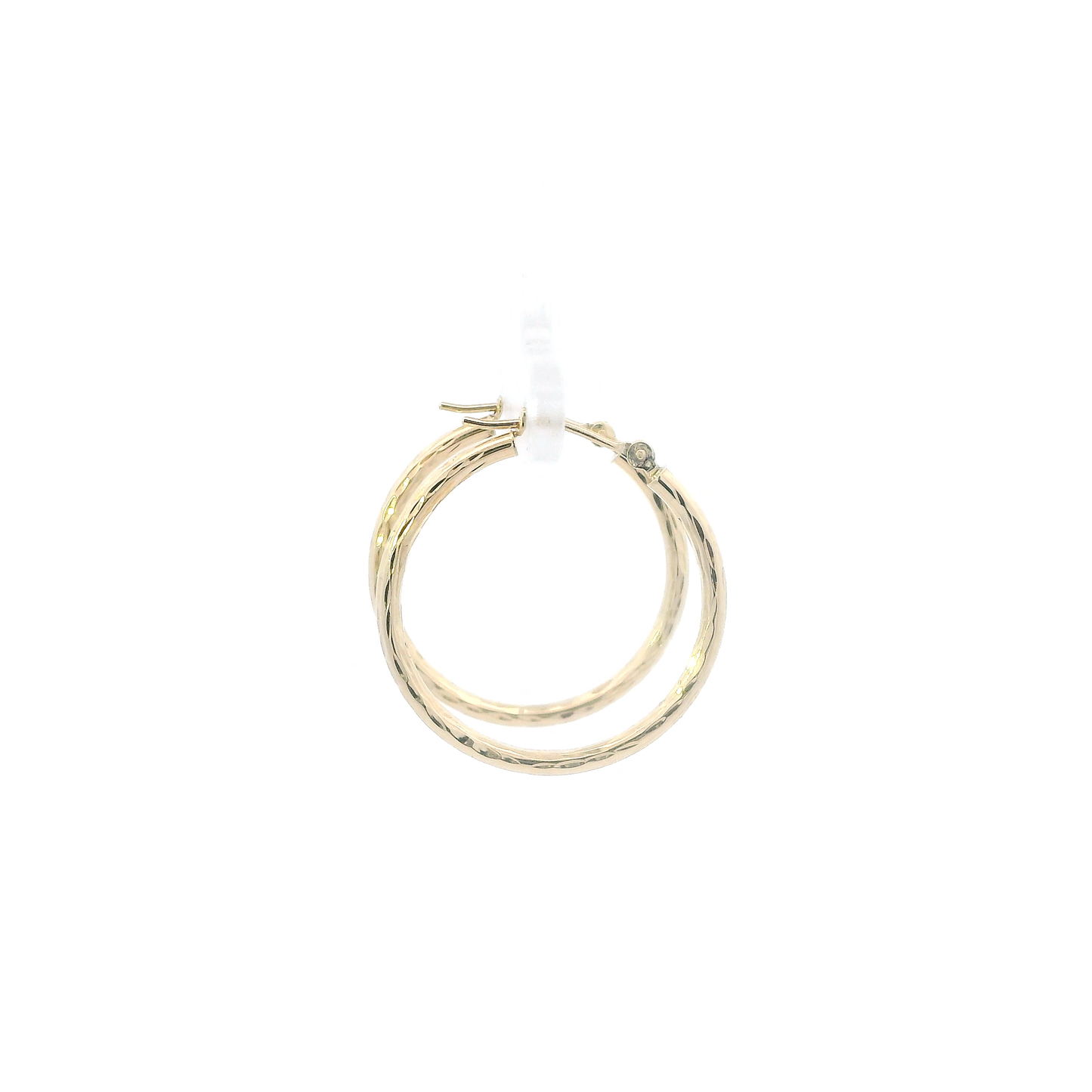 14K Yellow Gold Hoop Earrings