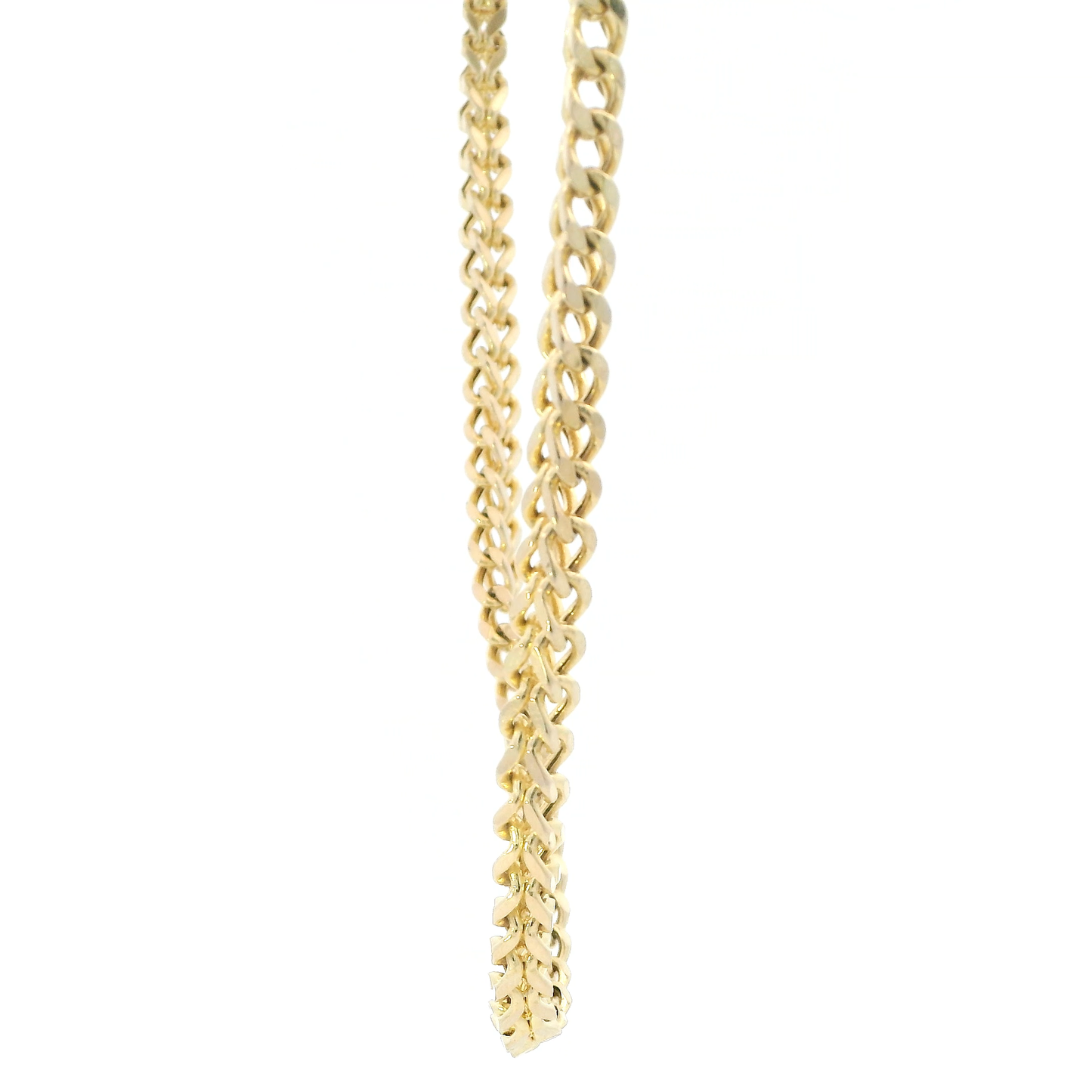 10K Yellow Gold 30" Franco Chain