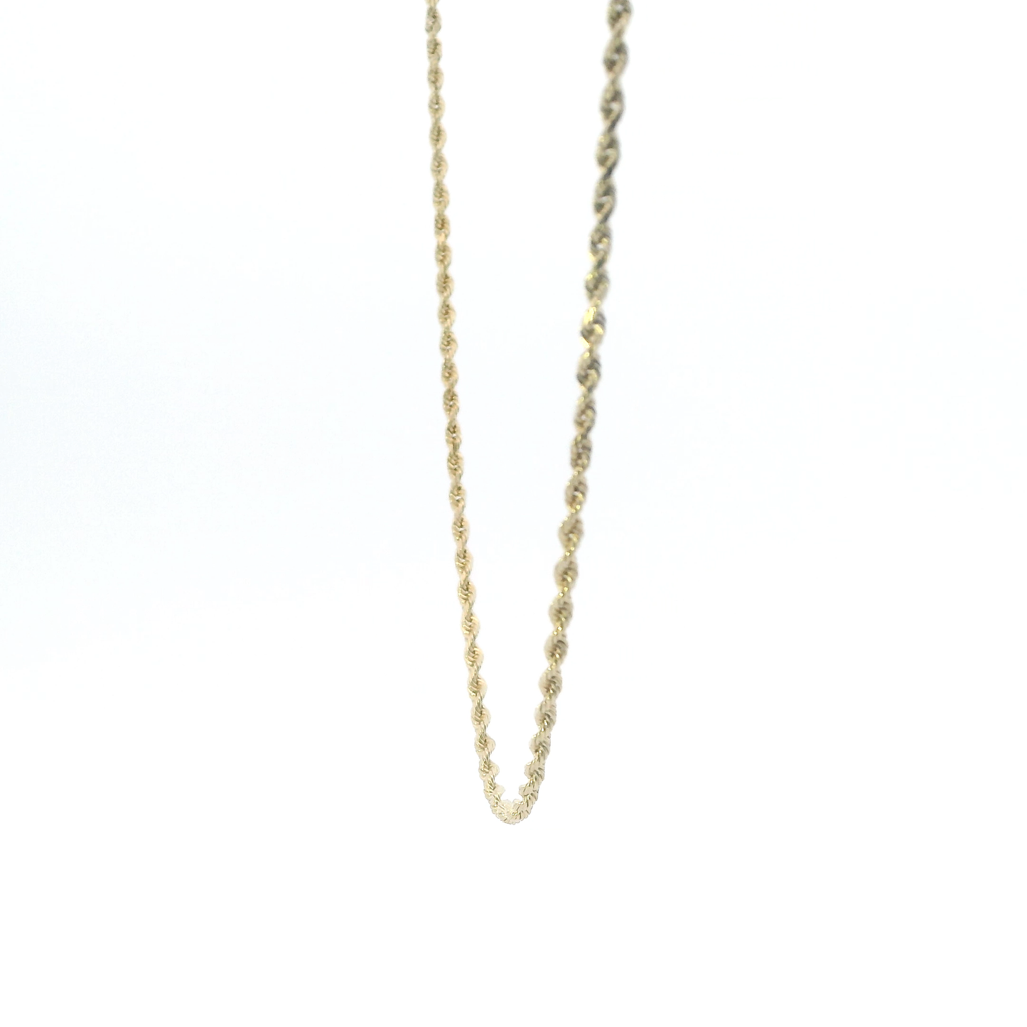 14K Yellow Gold 18" Rope Chain