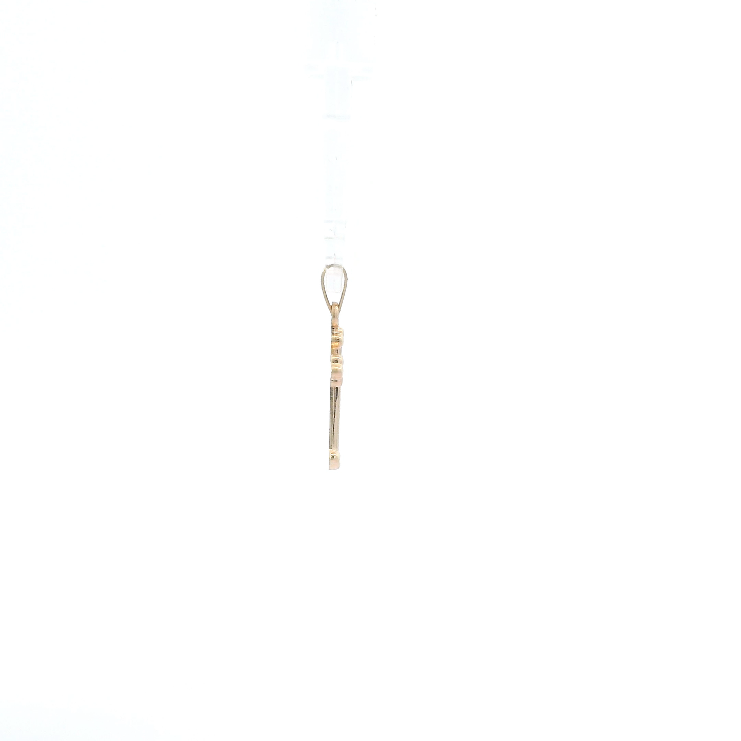 14K Yellow Gold Cross Pendant