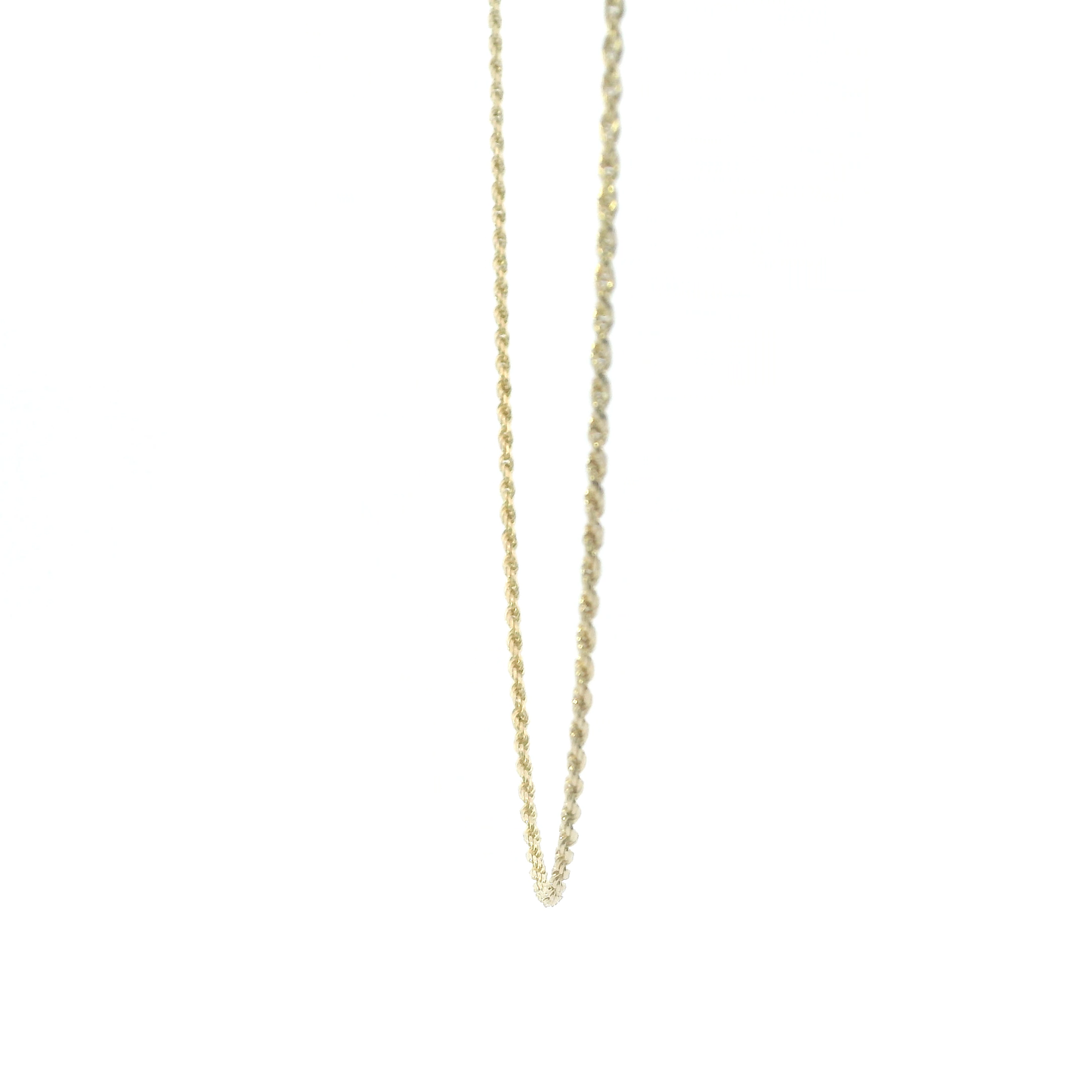14K Yellow Gold Rope Chain