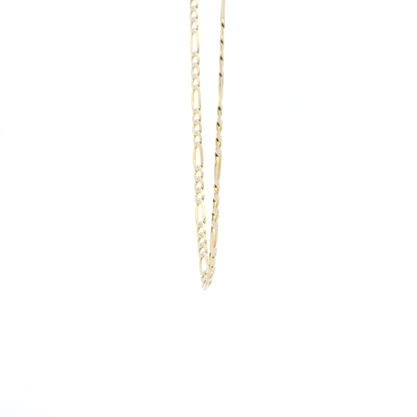 14K Yellow Gold 19" Figaro Chain