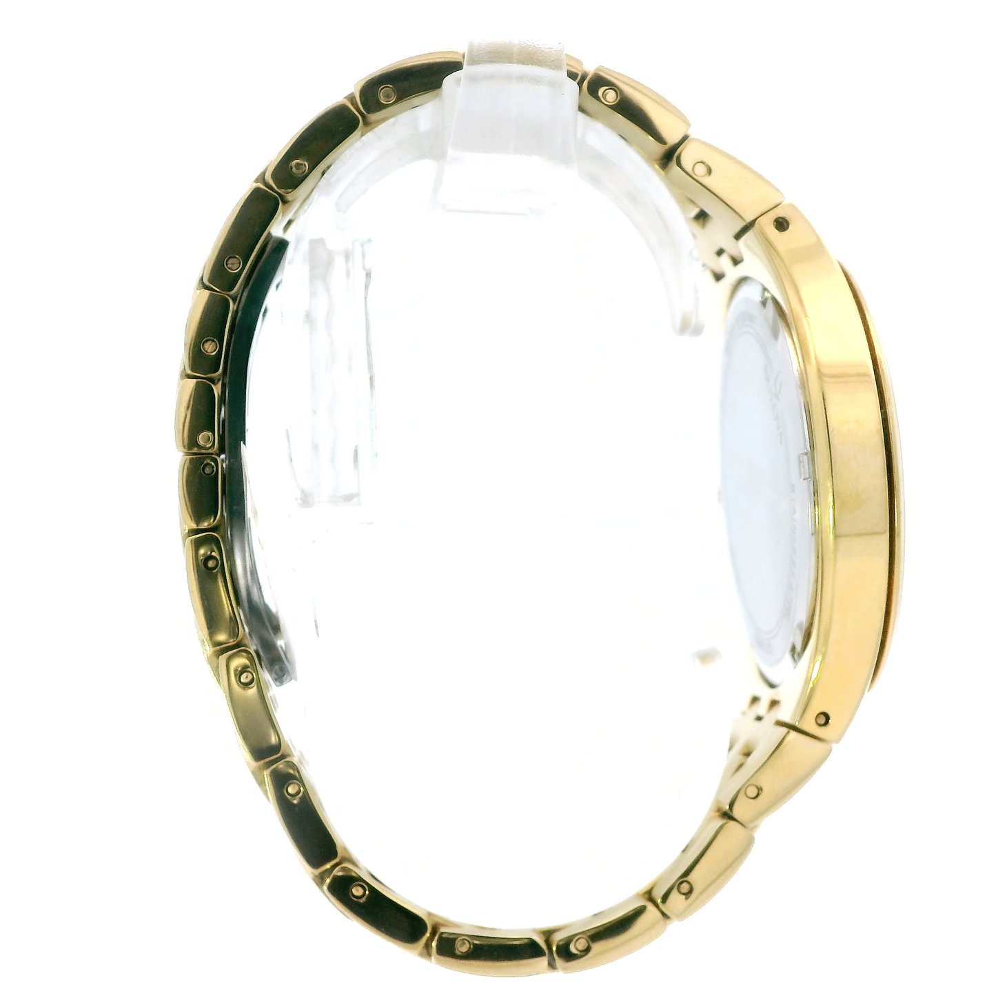 Bulova Gold Tone Stainless Steel Mens Wristwatch - 98K102