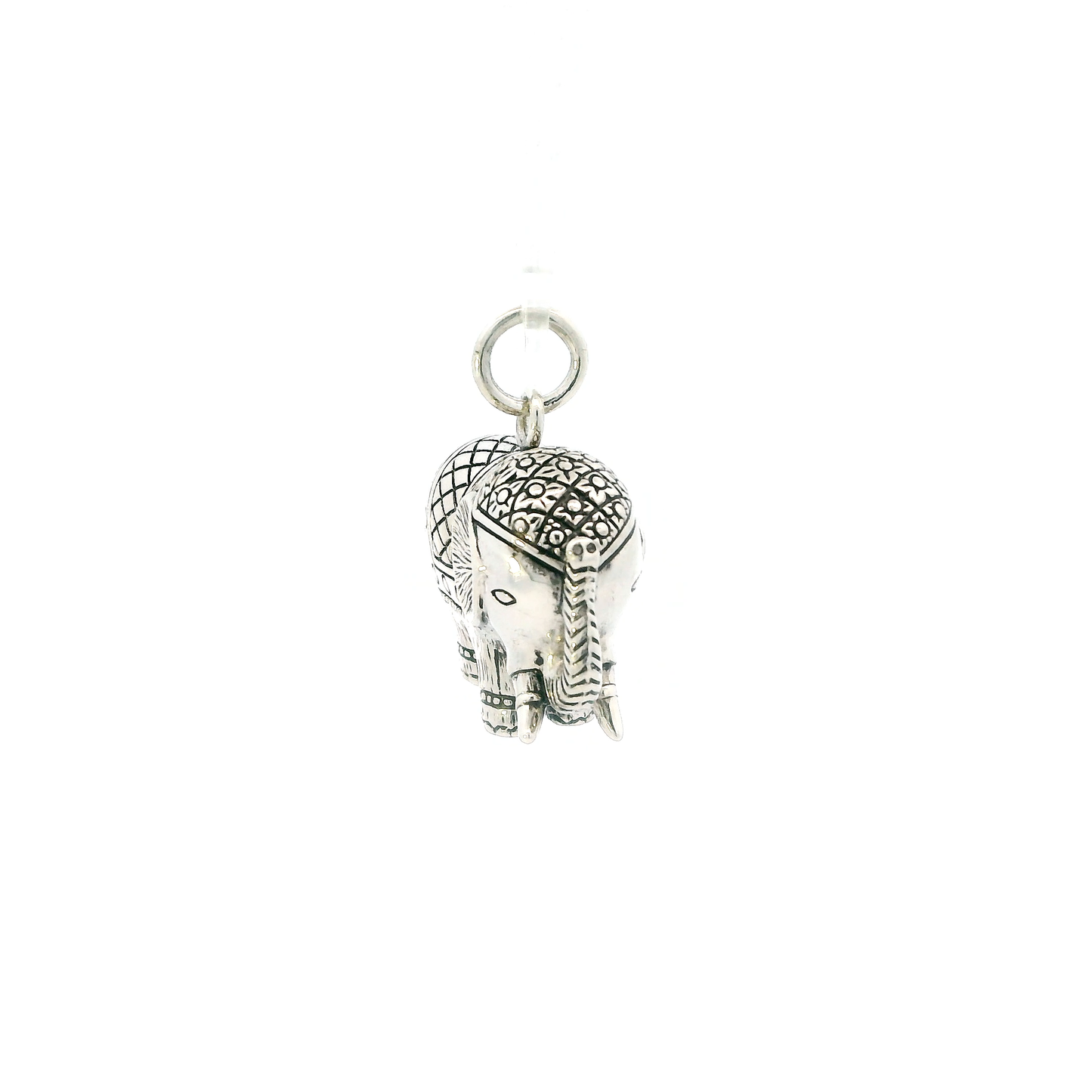 Sterling Silver Elephant Pendant