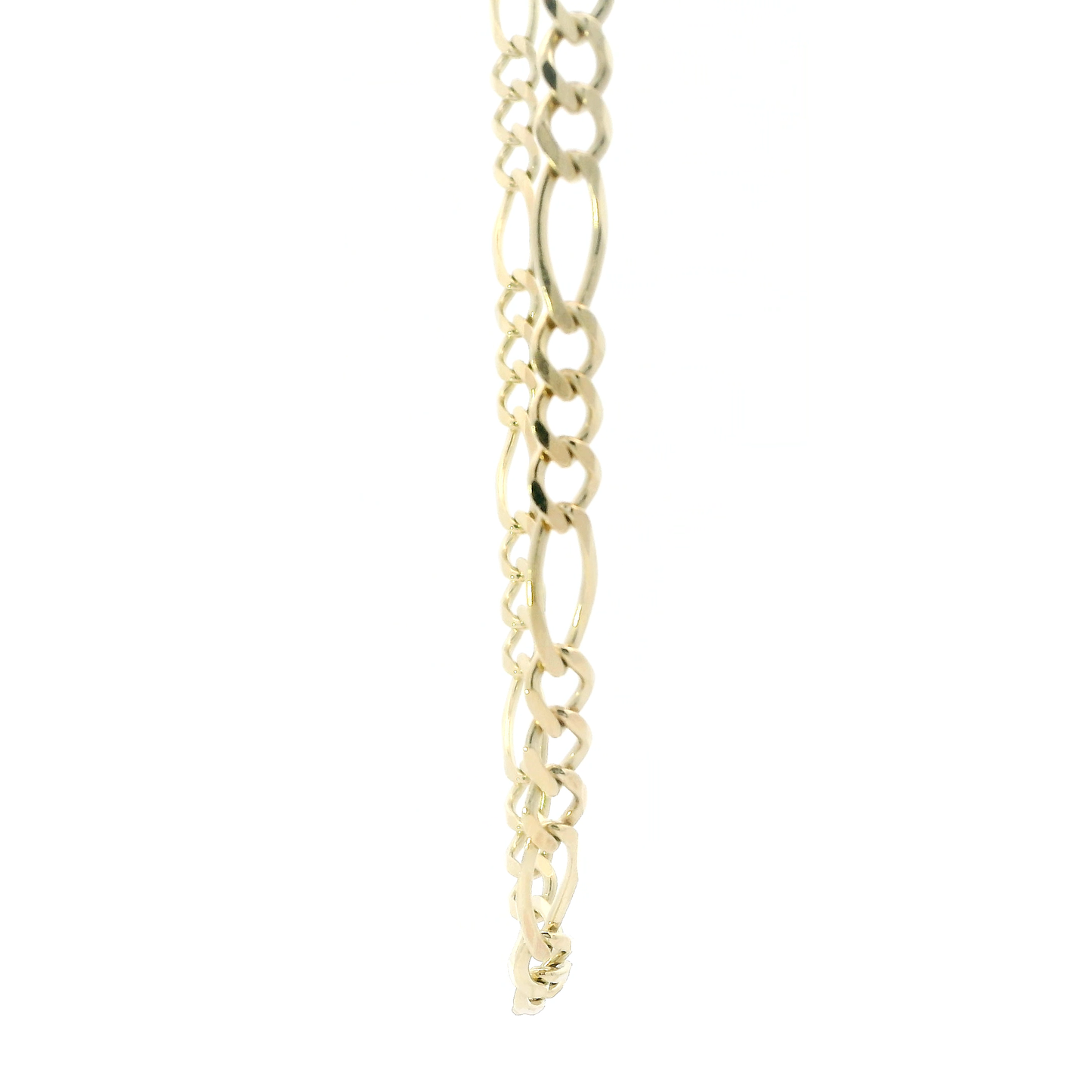 10K Yellow Gold 24" Figaro Chain