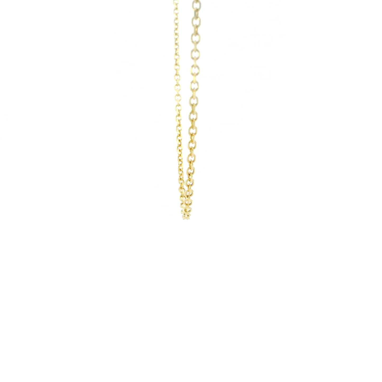 14K Yellow Gold 18" Rolo Chain
