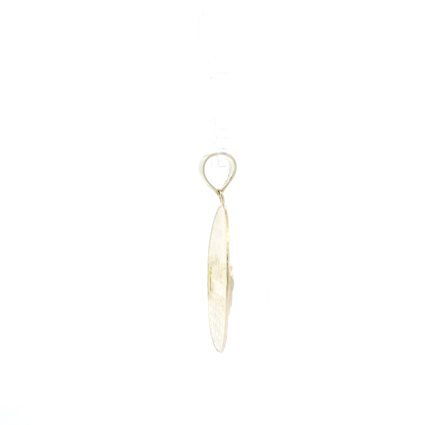 10K Yellow Gold Diamond Cut Last Supper Pendant