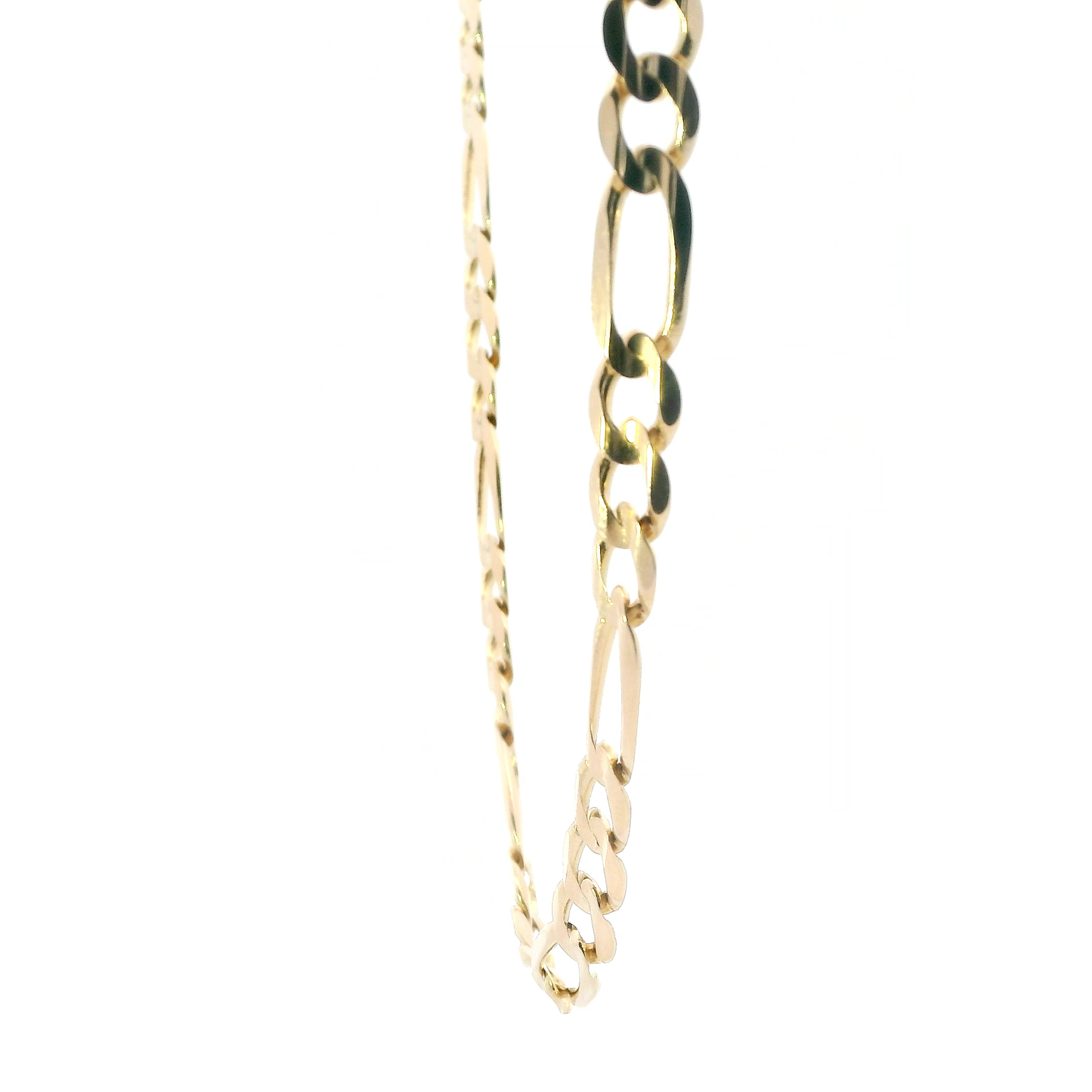 14K Yellow Gold 20" Figaro Chain