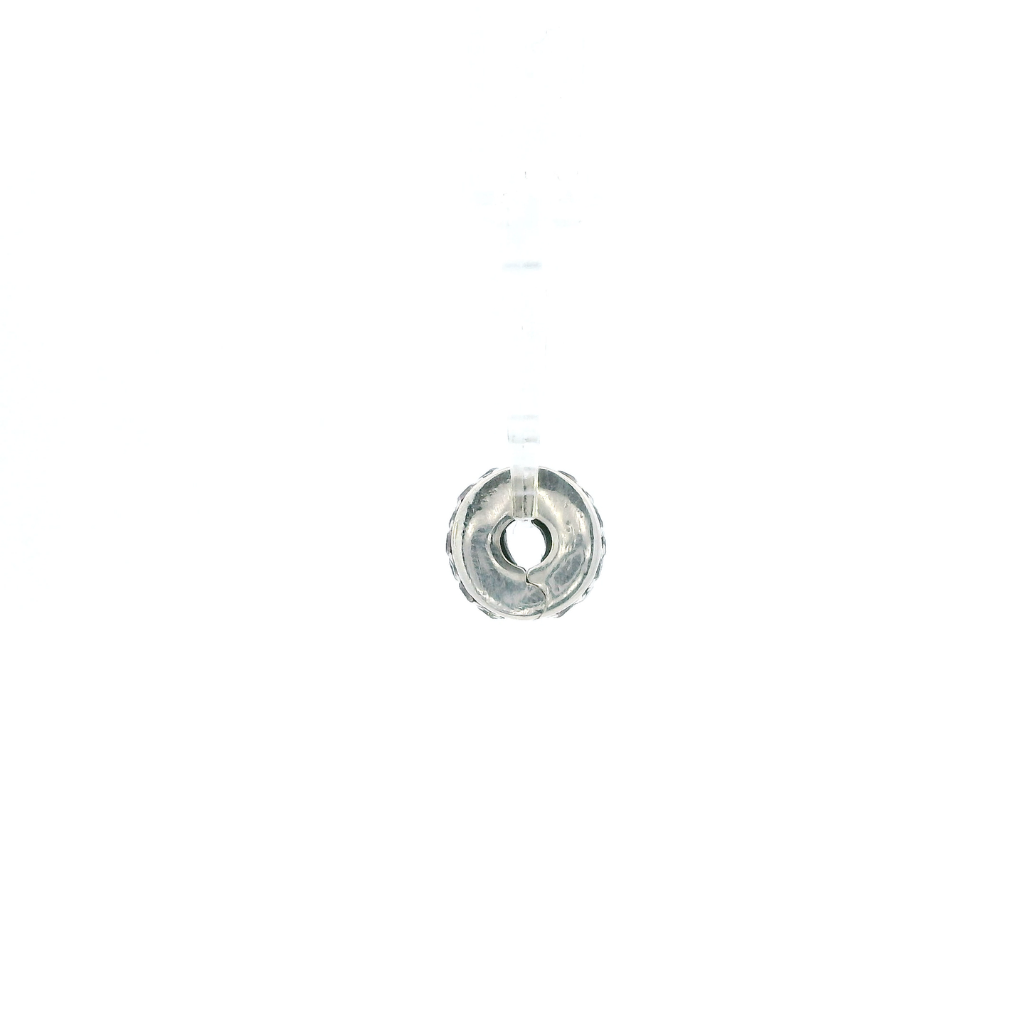 Pandora Silver Spacer Clip Charm Bead