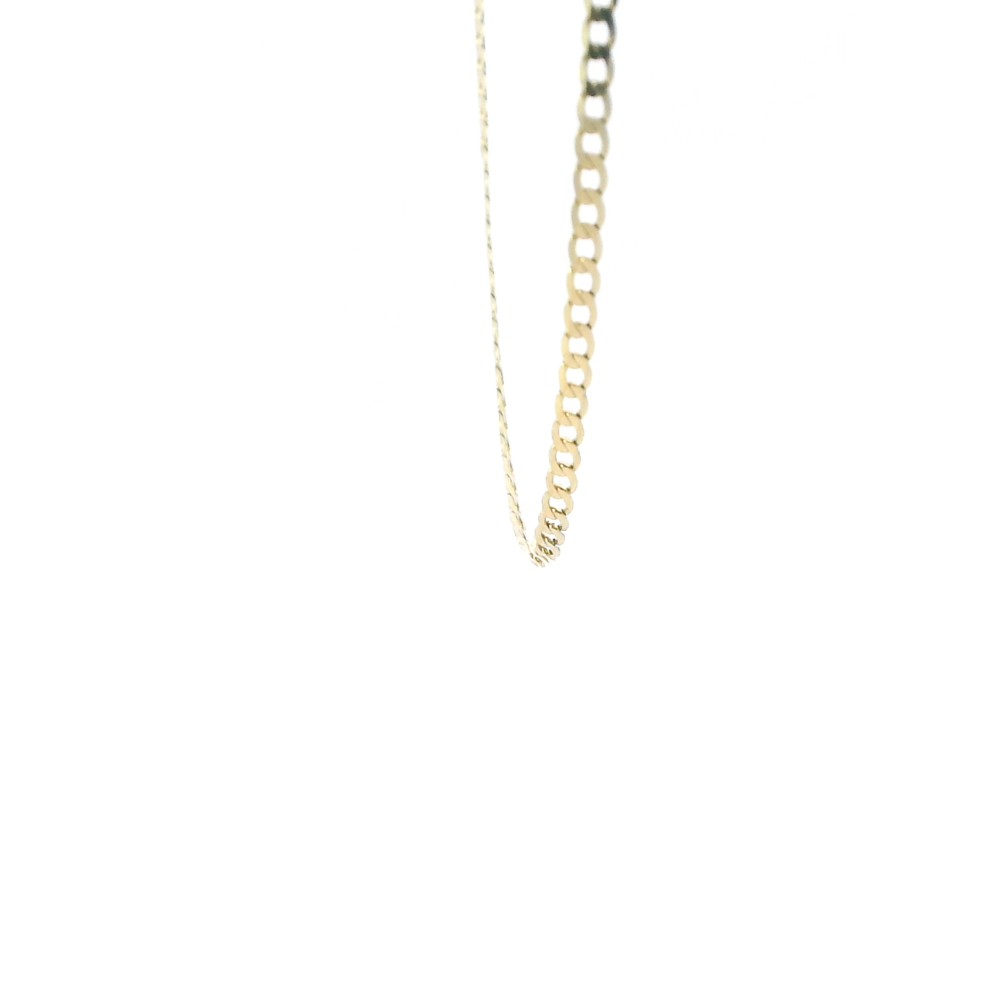 14K Yellow Gold 20" Curb Chain