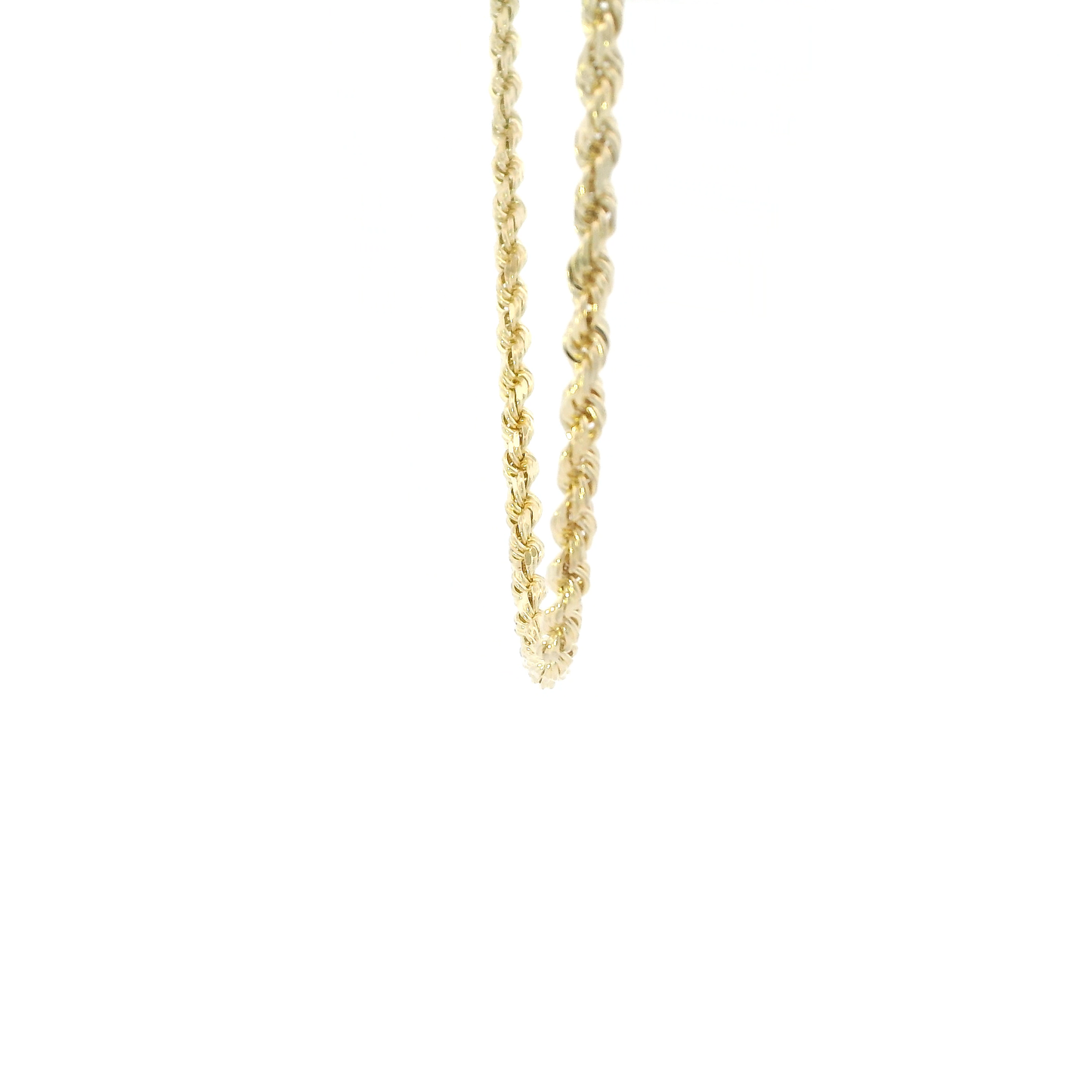 14K Yellow Gold 21.5" Rope Chain