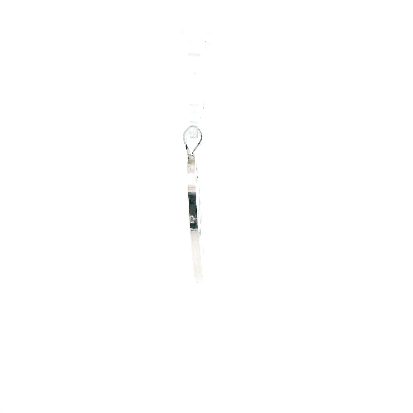 Silver Moon Mountain Pendant