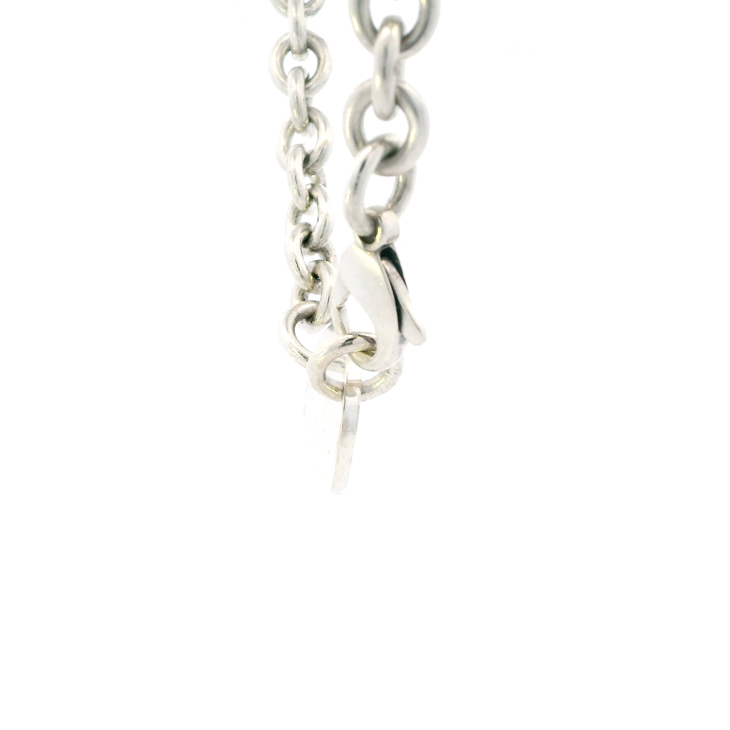Tiffany & Co Sterling Silver "Please Return To" Cable Necklace